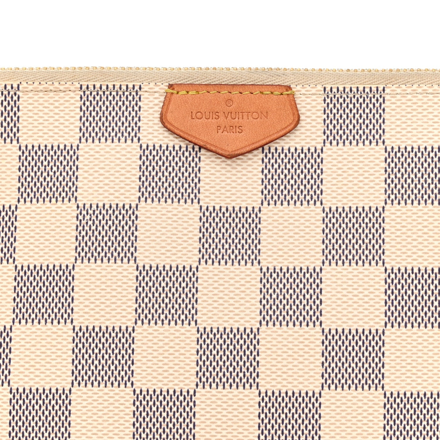 Damier Azur Double Zip Pochette