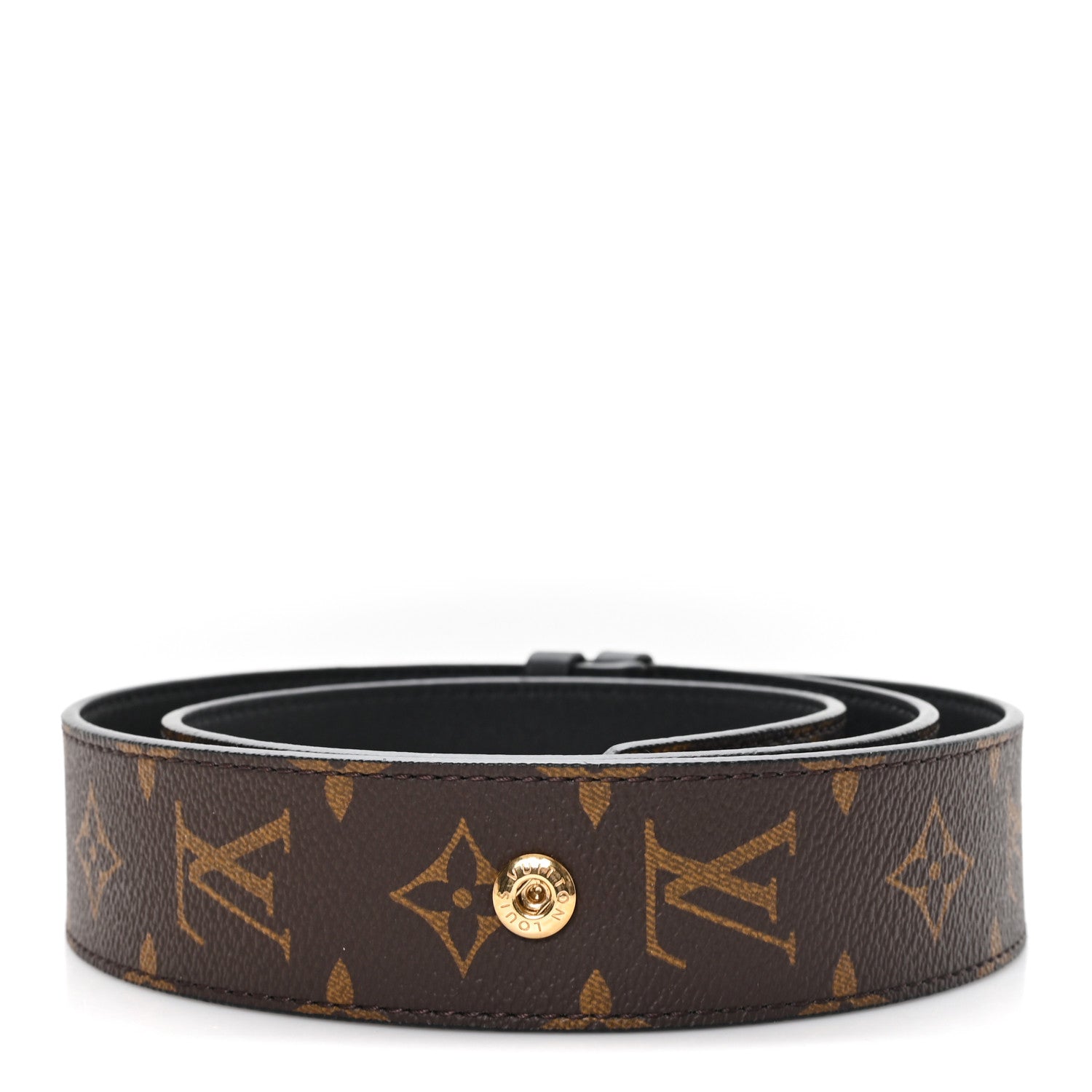 Monogram Adjustable Bandouliere Shoulder Strap Black