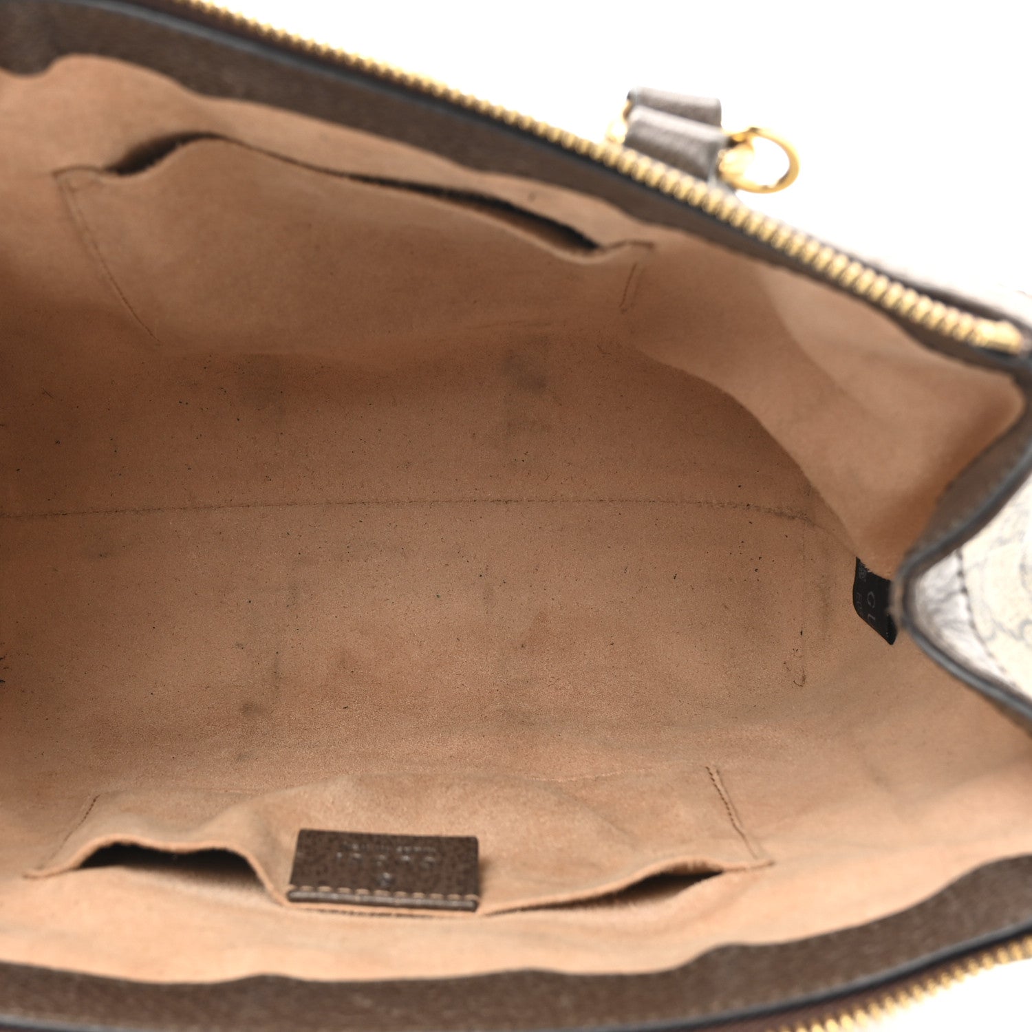 GG Supreme Monogram Small Ophidia Tote Bag Brown