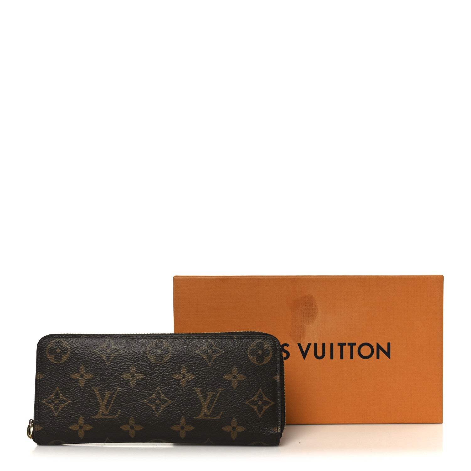 Monogram Clemence Wallet Fuchsia