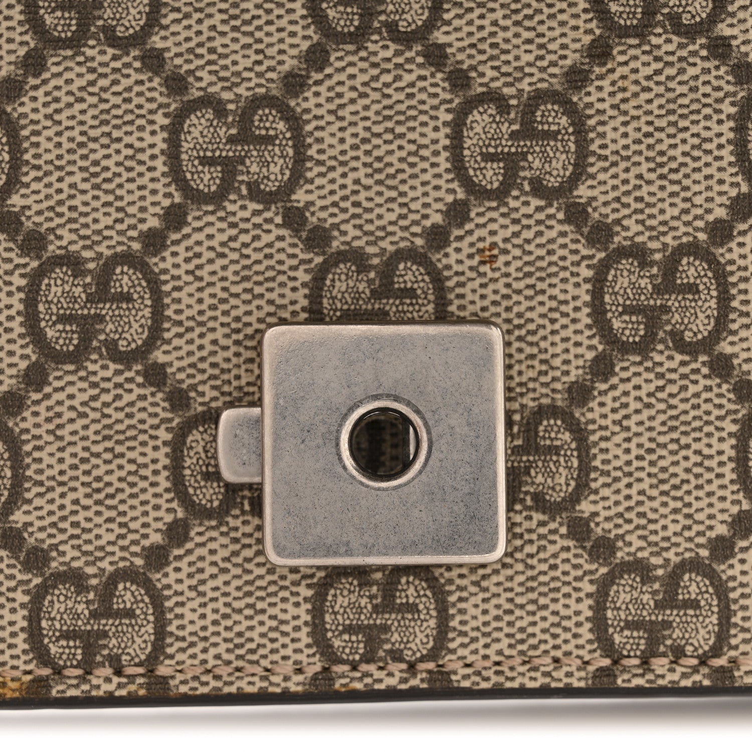GG Supreme Monogram Mini Dionysus Shoulder Bag Taupe
