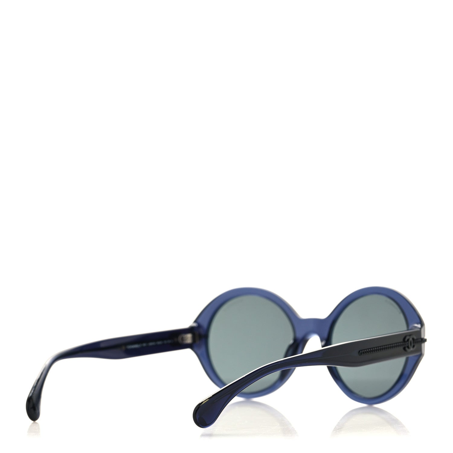 Acetate Chain Sunglasses 5511 Blue
