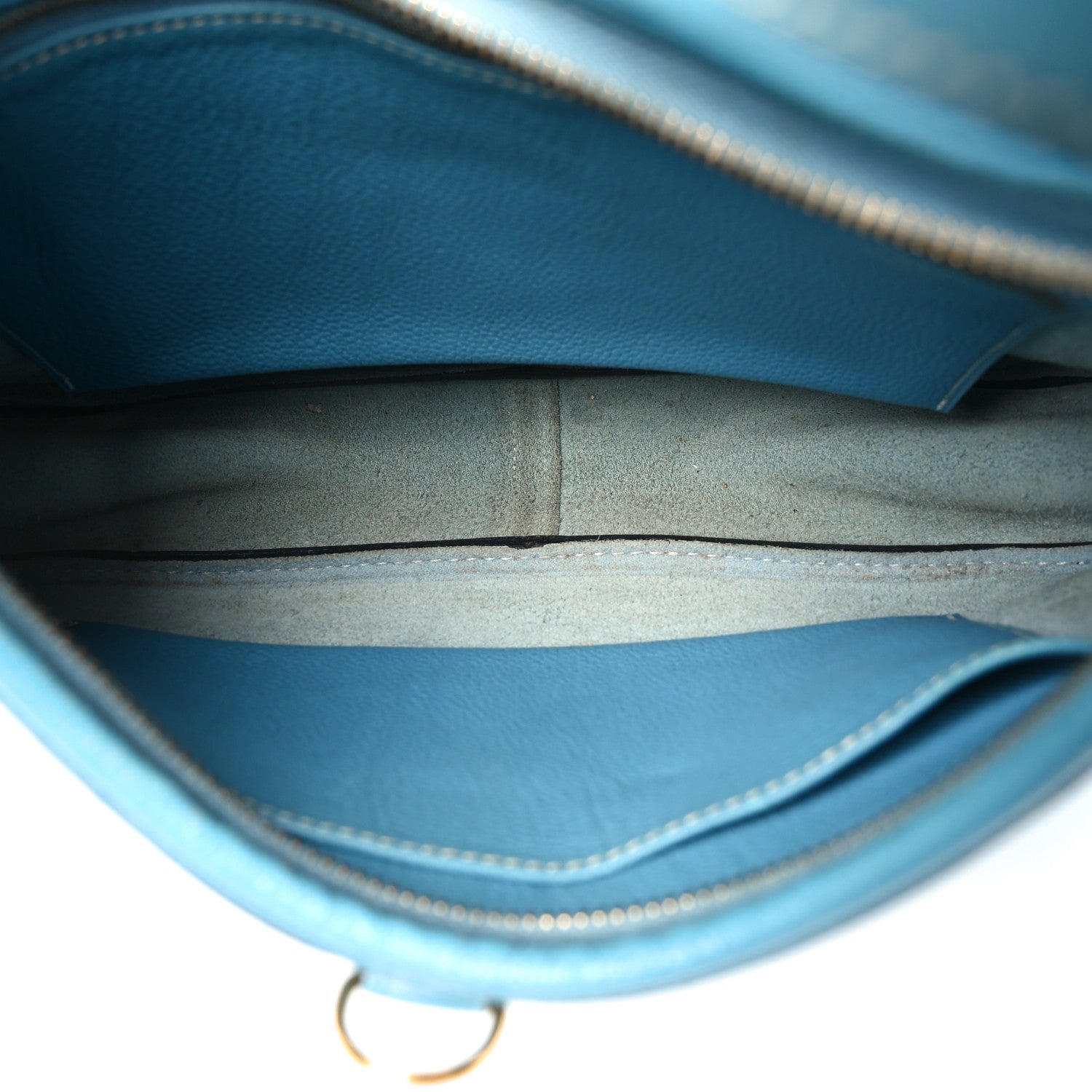 Togo Trim II 31 Shoulder Bag Blue Jean