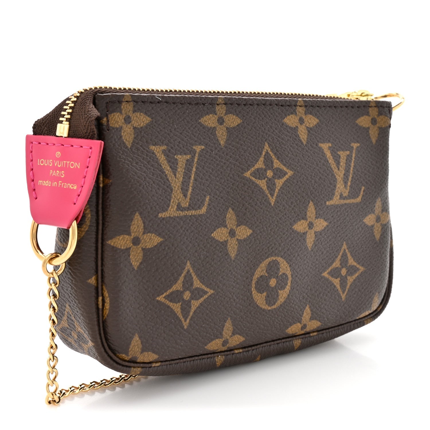 Monogram 2020 Christmas Animation Roller Coaster Mini Pochette Accessories Pivoine