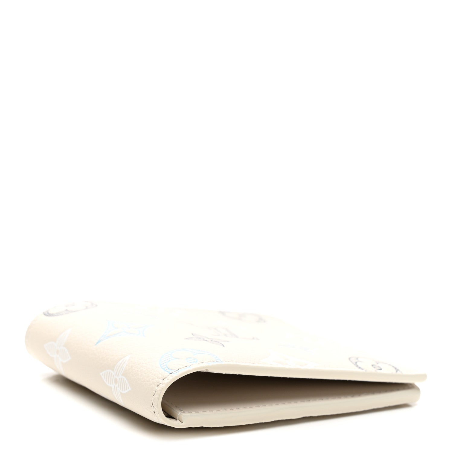 Monogram Shadow Multiple Wallet Ecru White