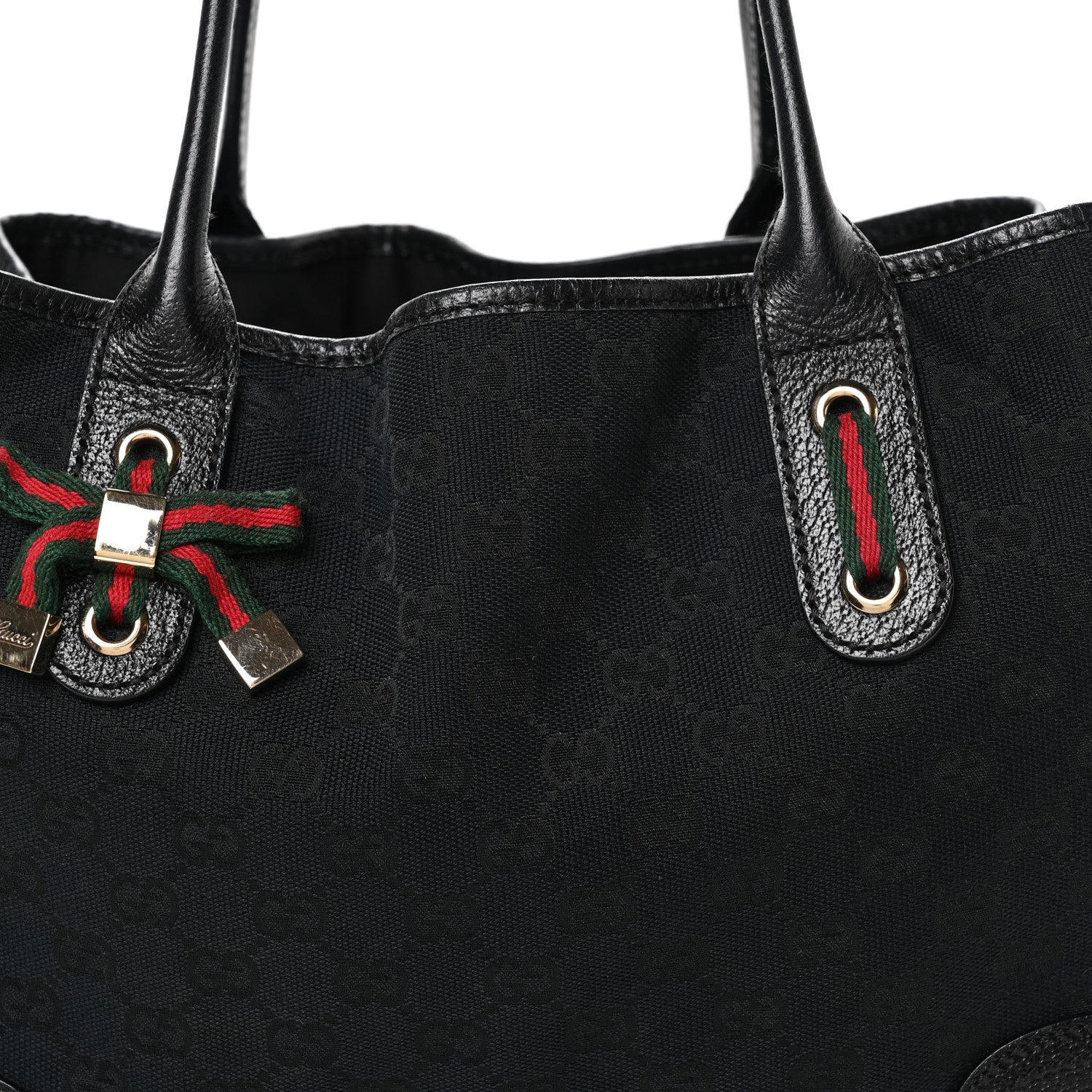 Monogram Medium Princy Tote Black