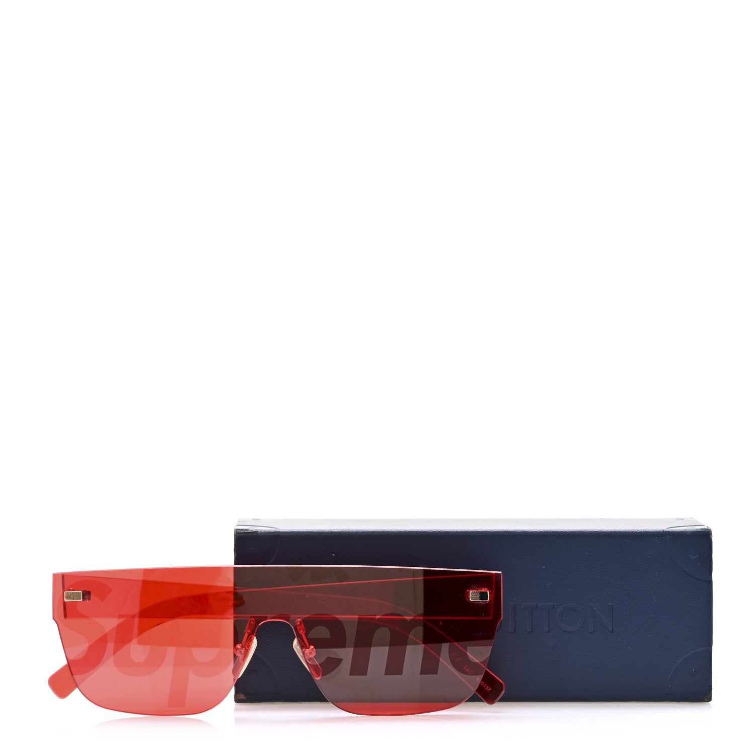 X SUPREME City Mask Sunglasses Coquelicot