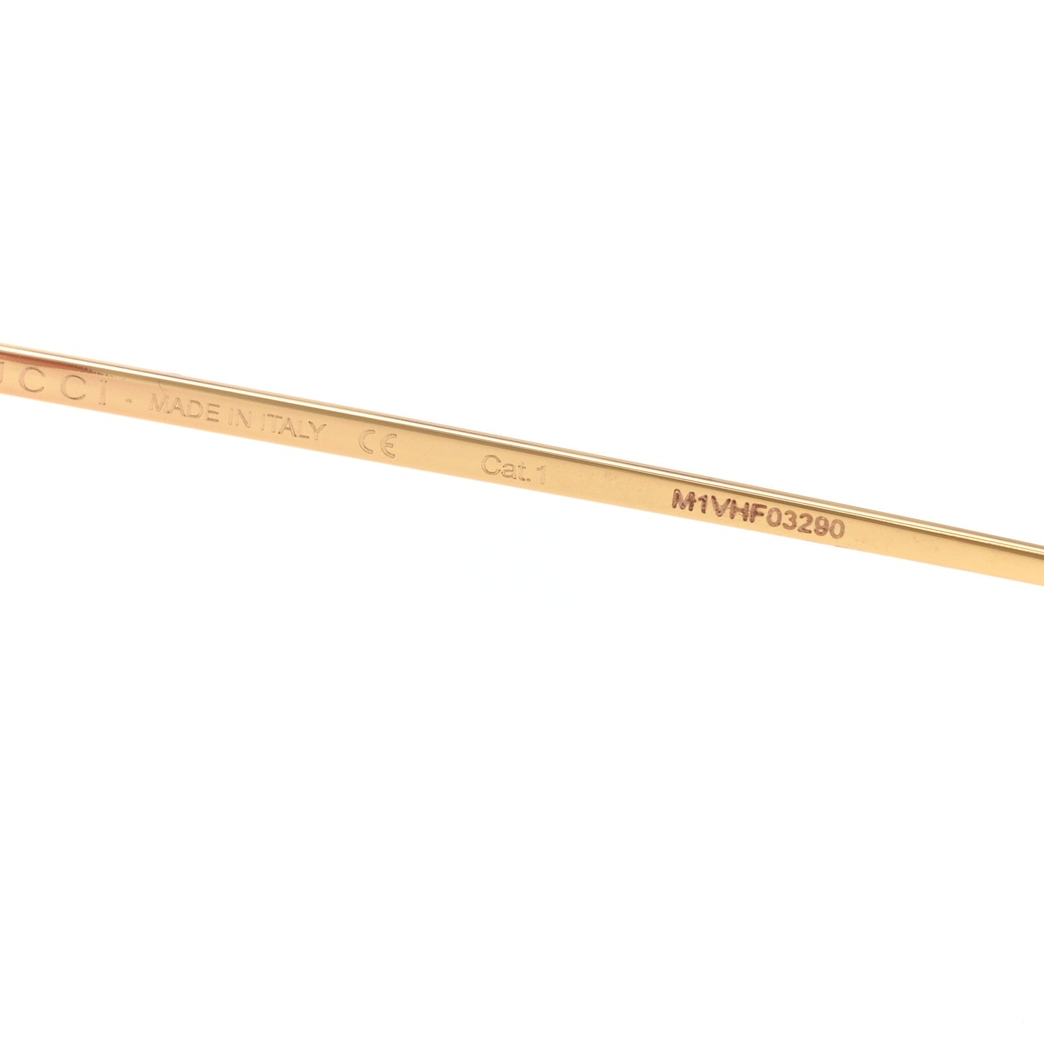 Square Frame GG0437SA Sunglasses Gold