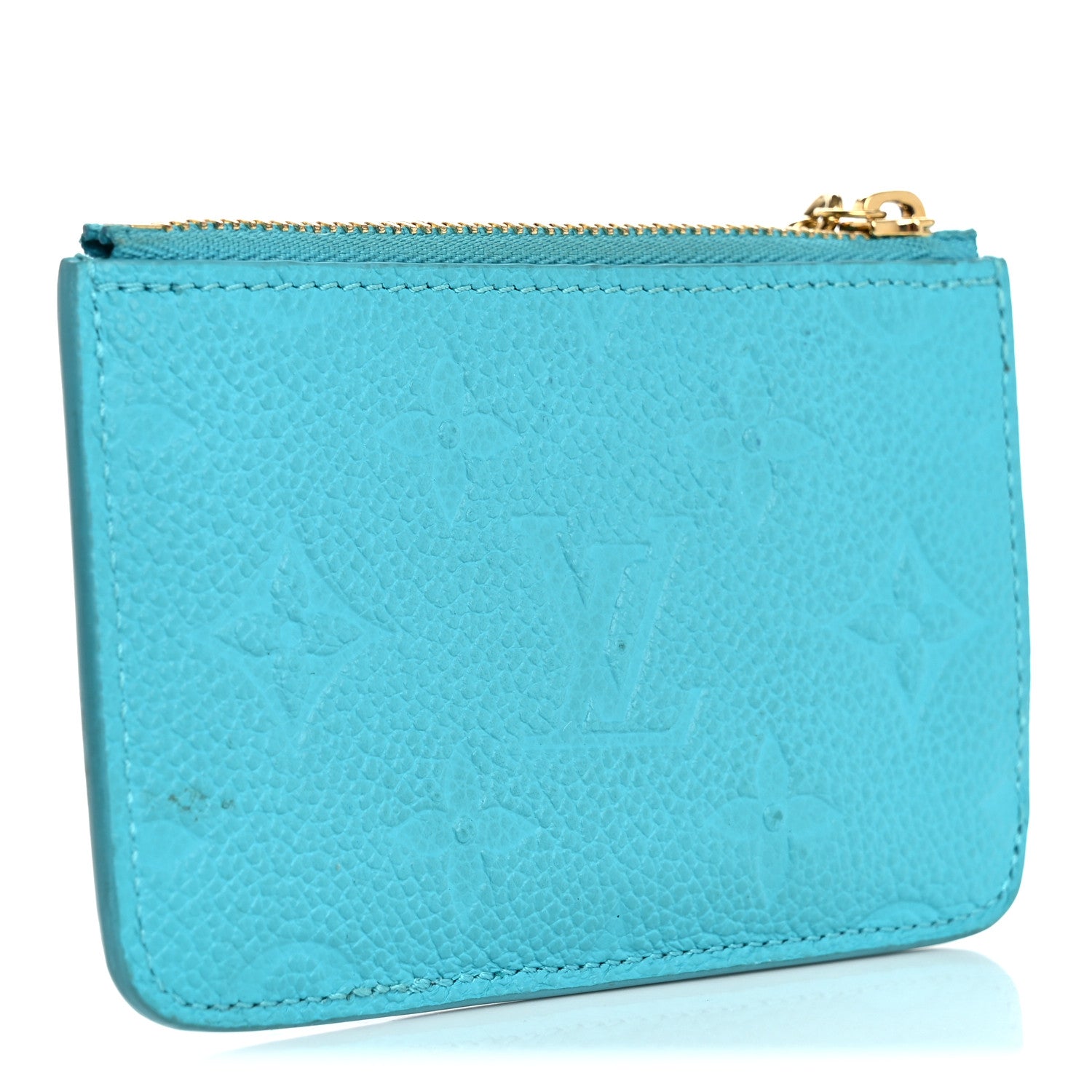 LV X TM Monogram Romy Card Holder Kabira Blue