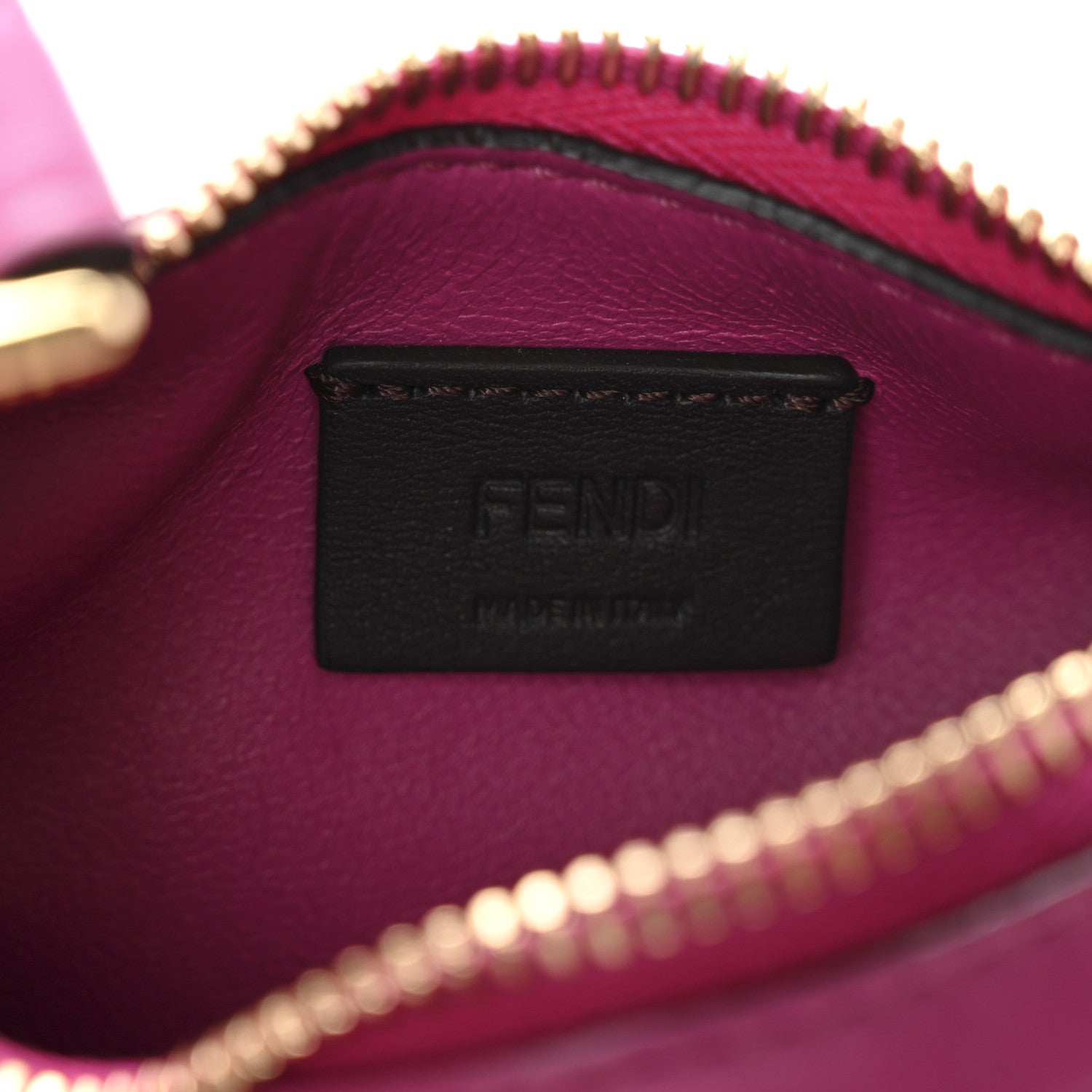 Vitello Grace New Matte Nano Fendigraphy Hobo Charm Ciclamino Pilar