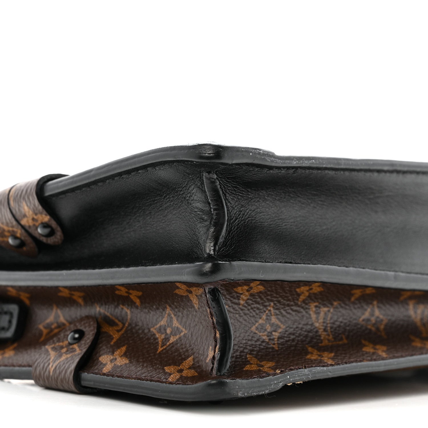 Reverse Monogram Trunk Clutch