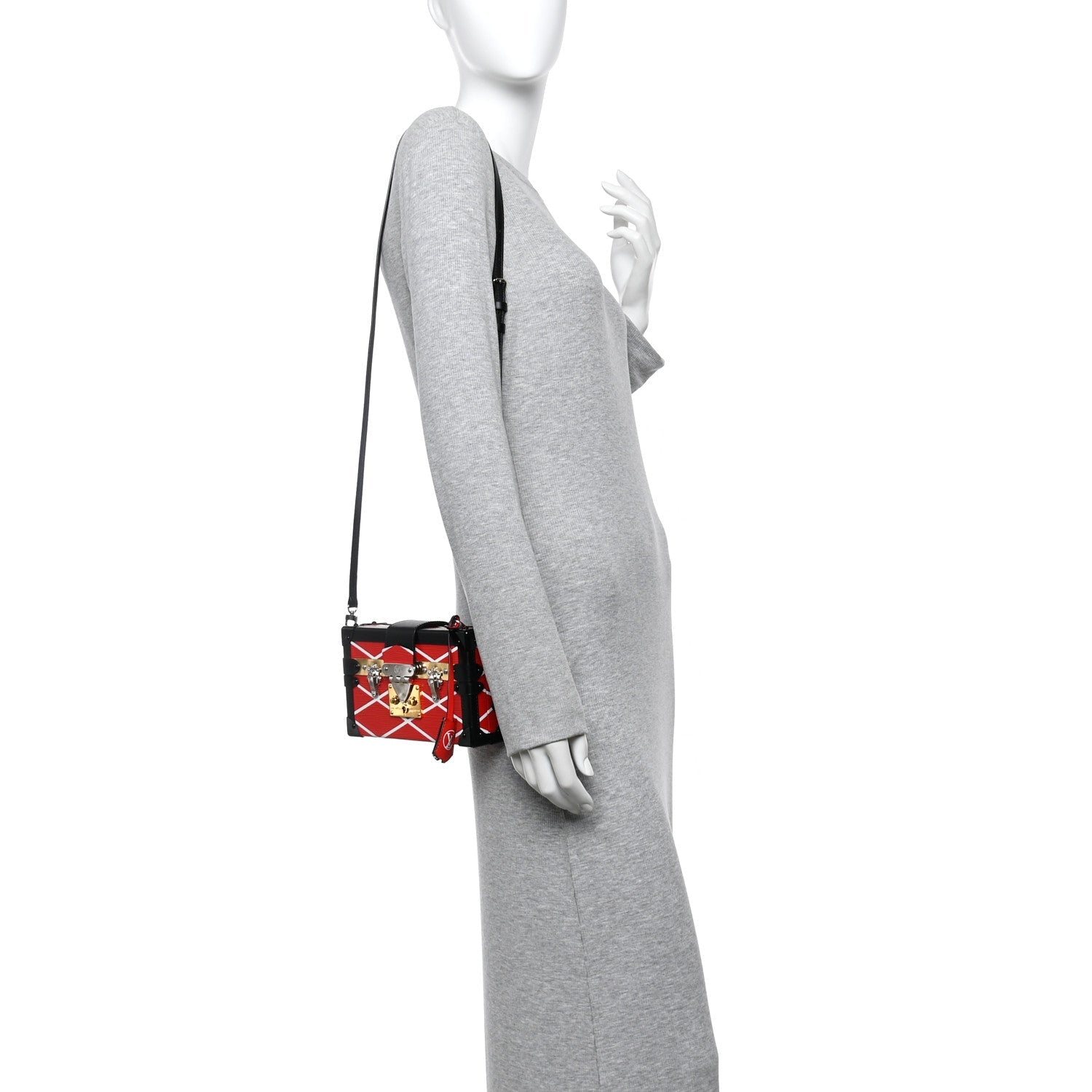 Epi Petite Malle Malletage Red