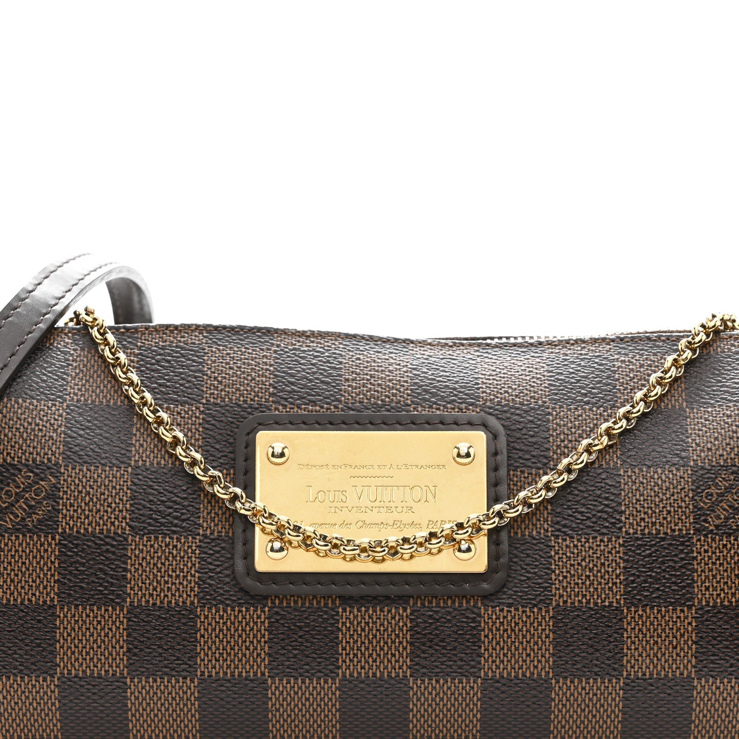 Damier Ebene Eva Clutch