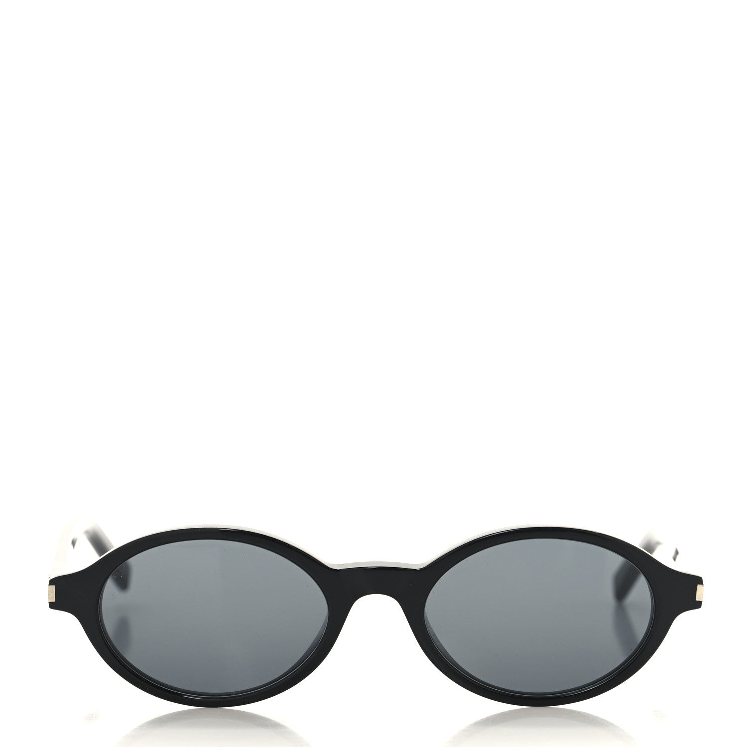 Acetate Oval Jeanne Sunglasses SL751 Black