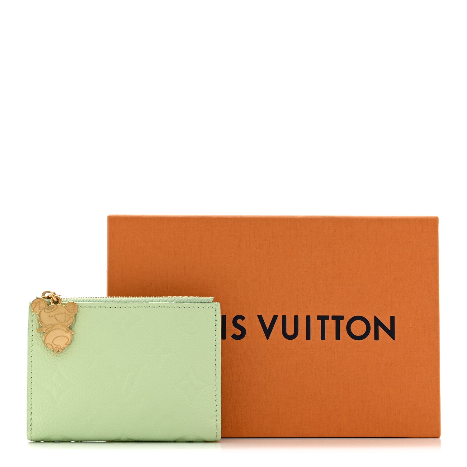 X TM Empreinte Monogram Lisa Wallet Green Tea