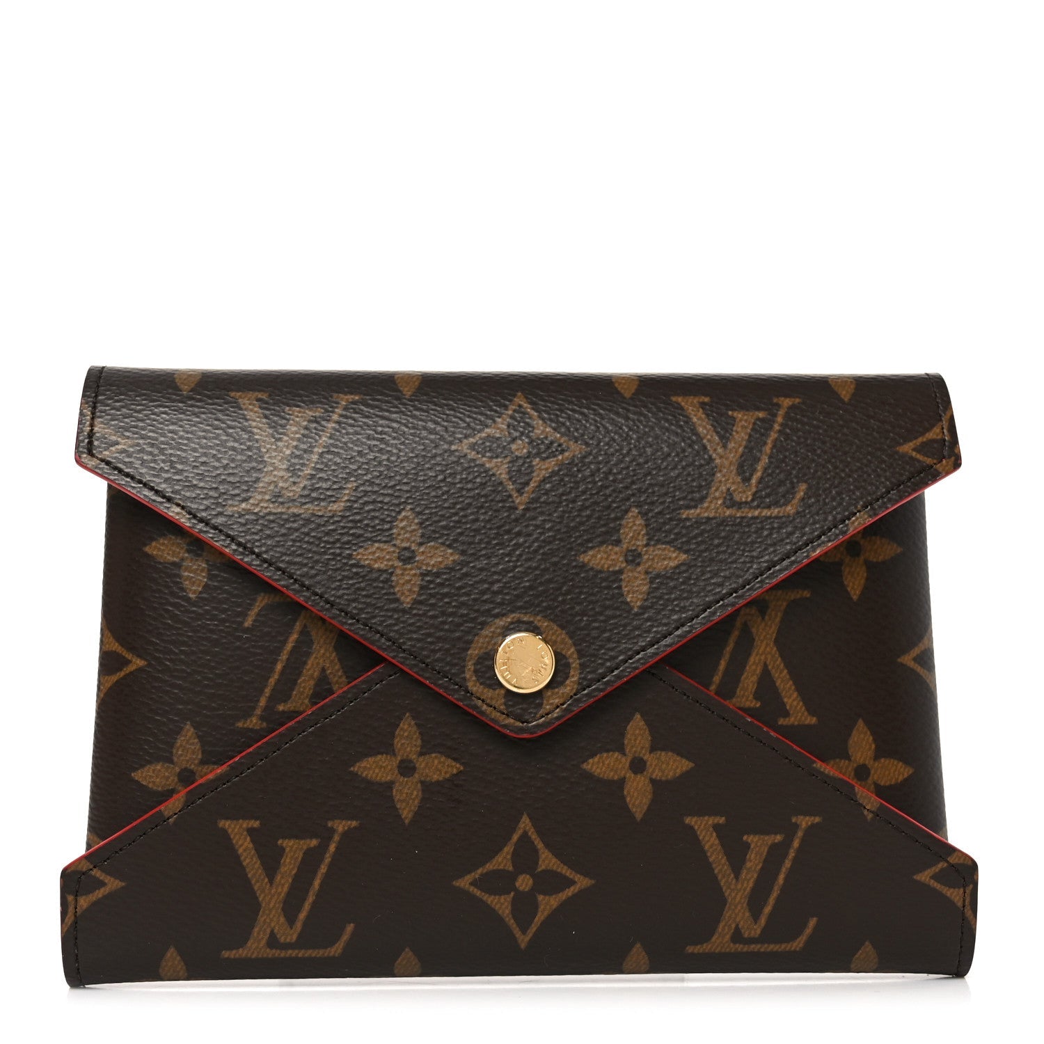 Monogram Medium Kirigami Pochette Insert Coquelicot