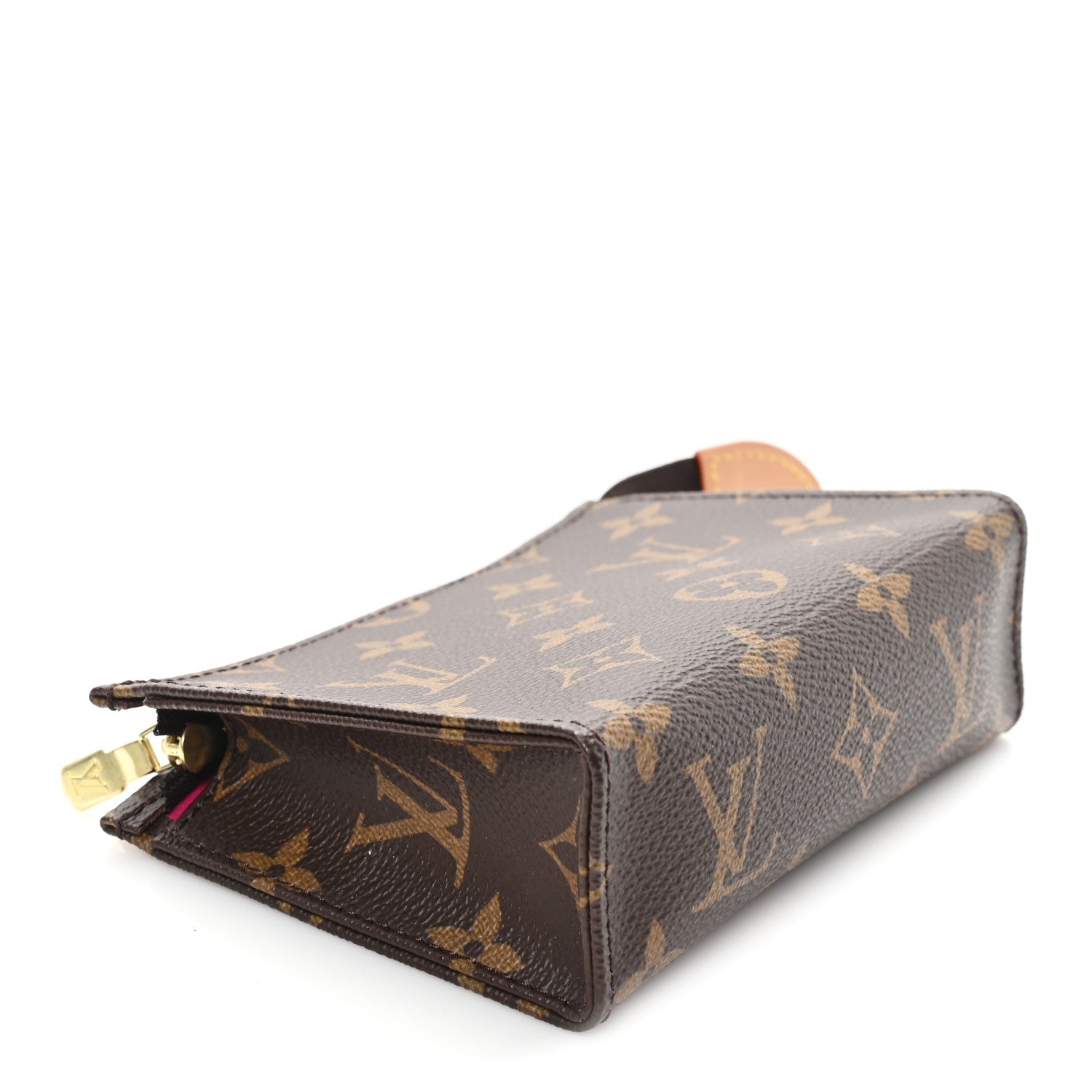 Monogram Toiletry Pouch 15 Fuchsia
