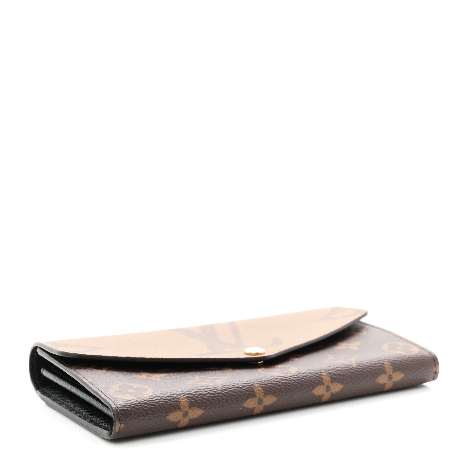 Reverse Monogram Giant Sarah Wallet