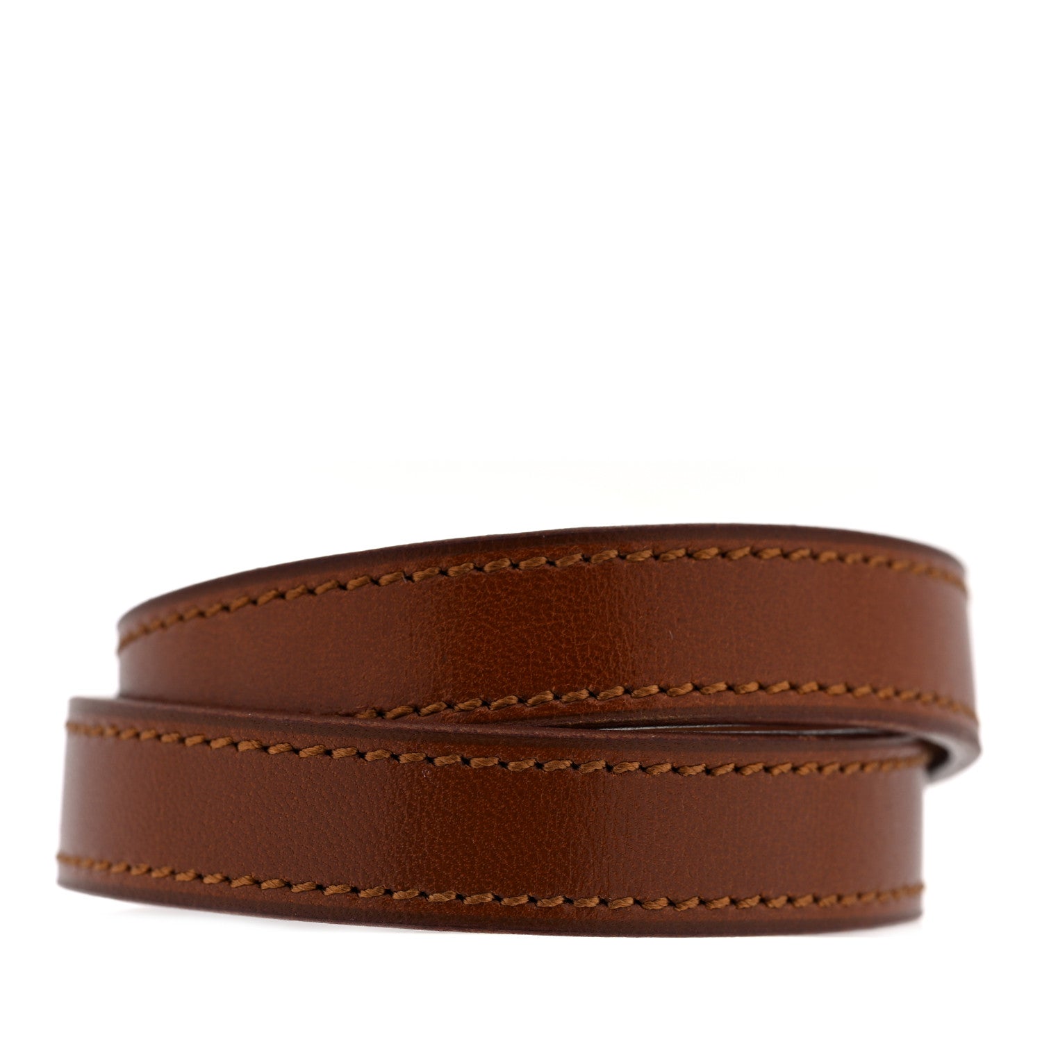 Barenia Kelly Double Tour Bracelet Fauve