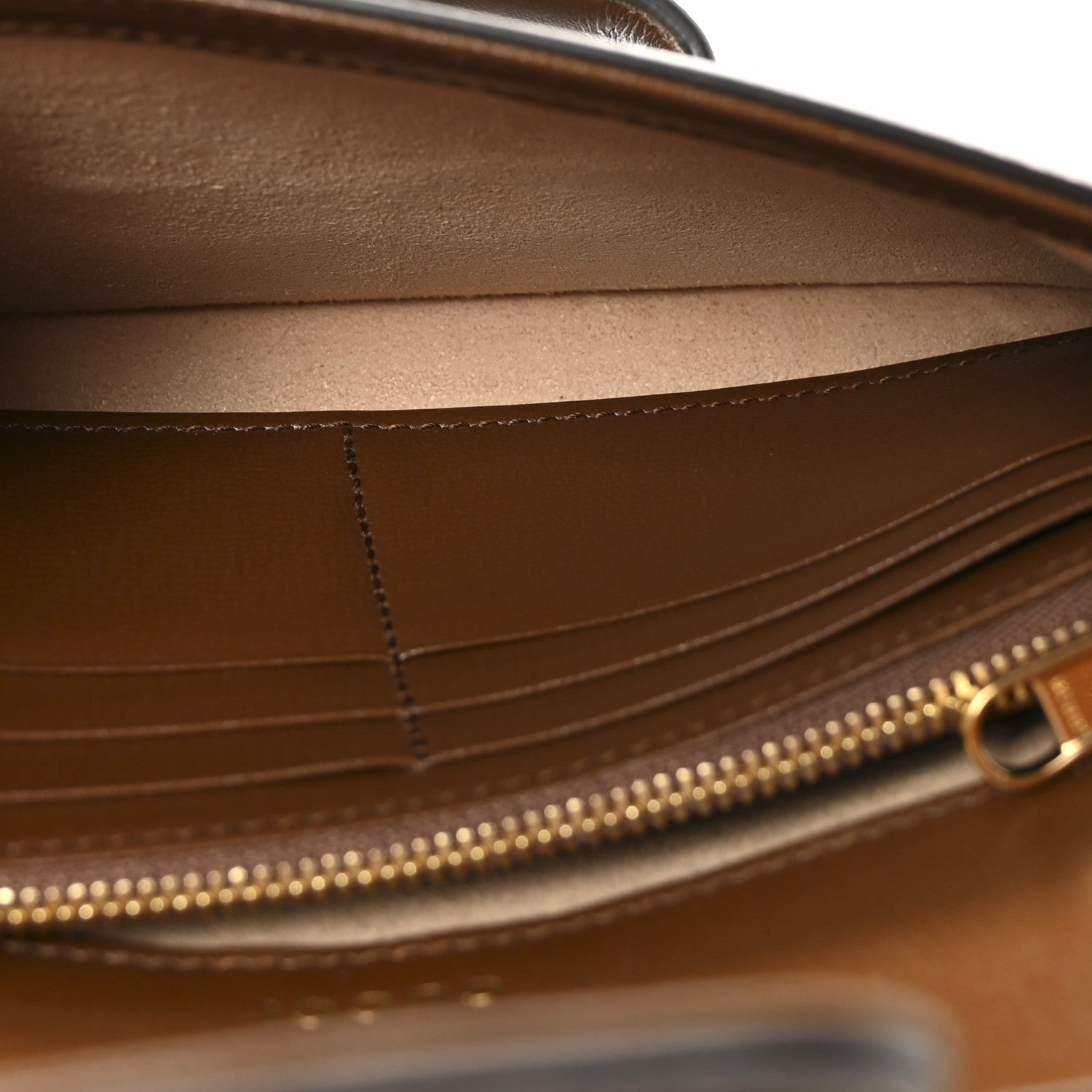 GG Supreme Monogram Azalea Calfskin Horsebit 1955 Mini Bag Beige Ebony Brown Sugar