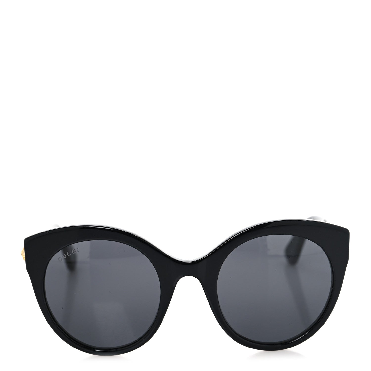 Round GG Sunglasses GG0028S Black