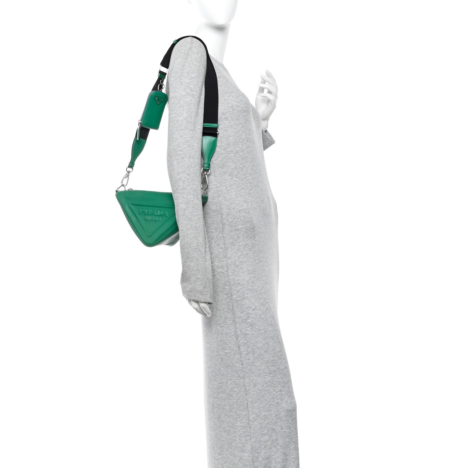 Grace Lux Triangle Shoulder Bag Mango