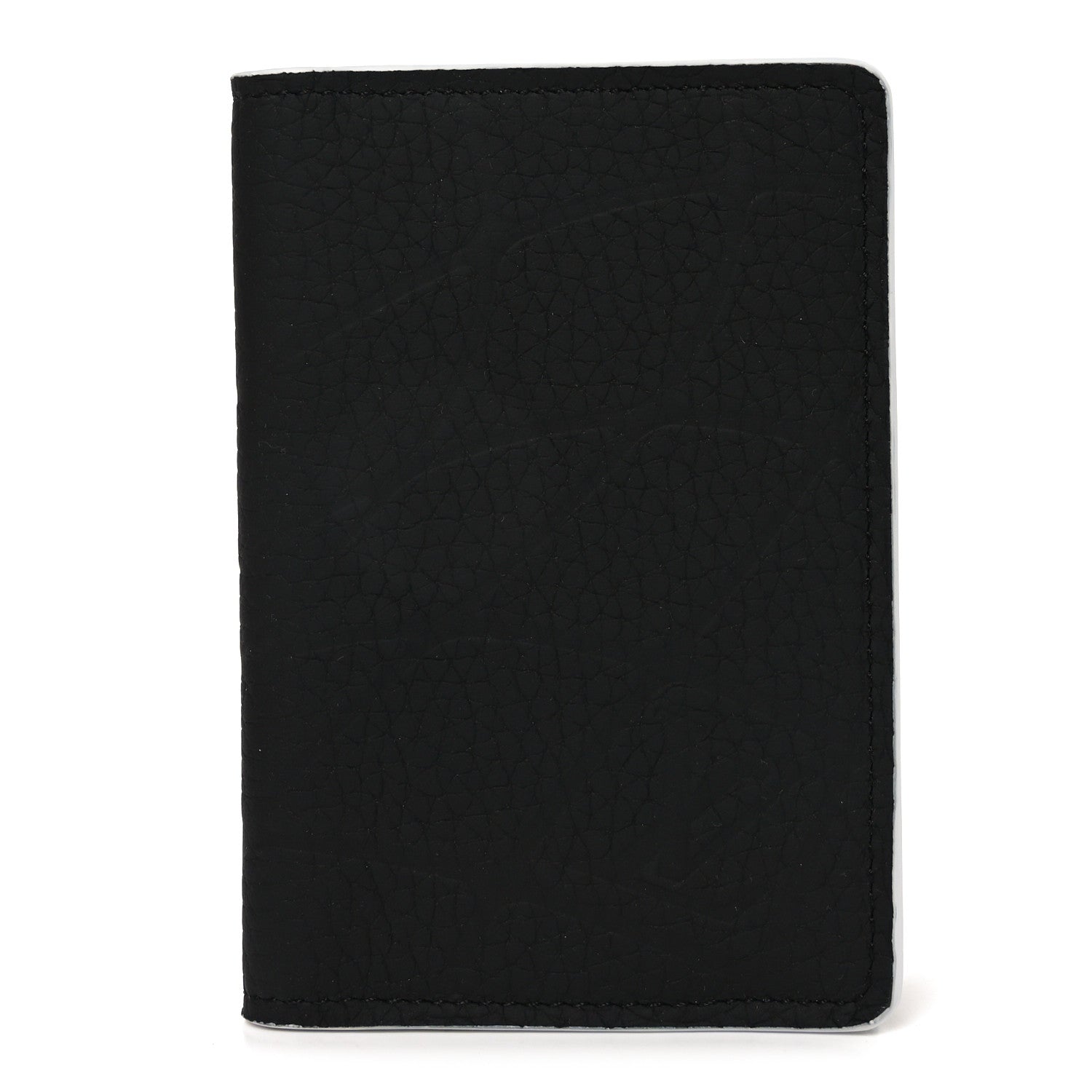 X FIFA Grained Calfskin Pocket Organizer Black