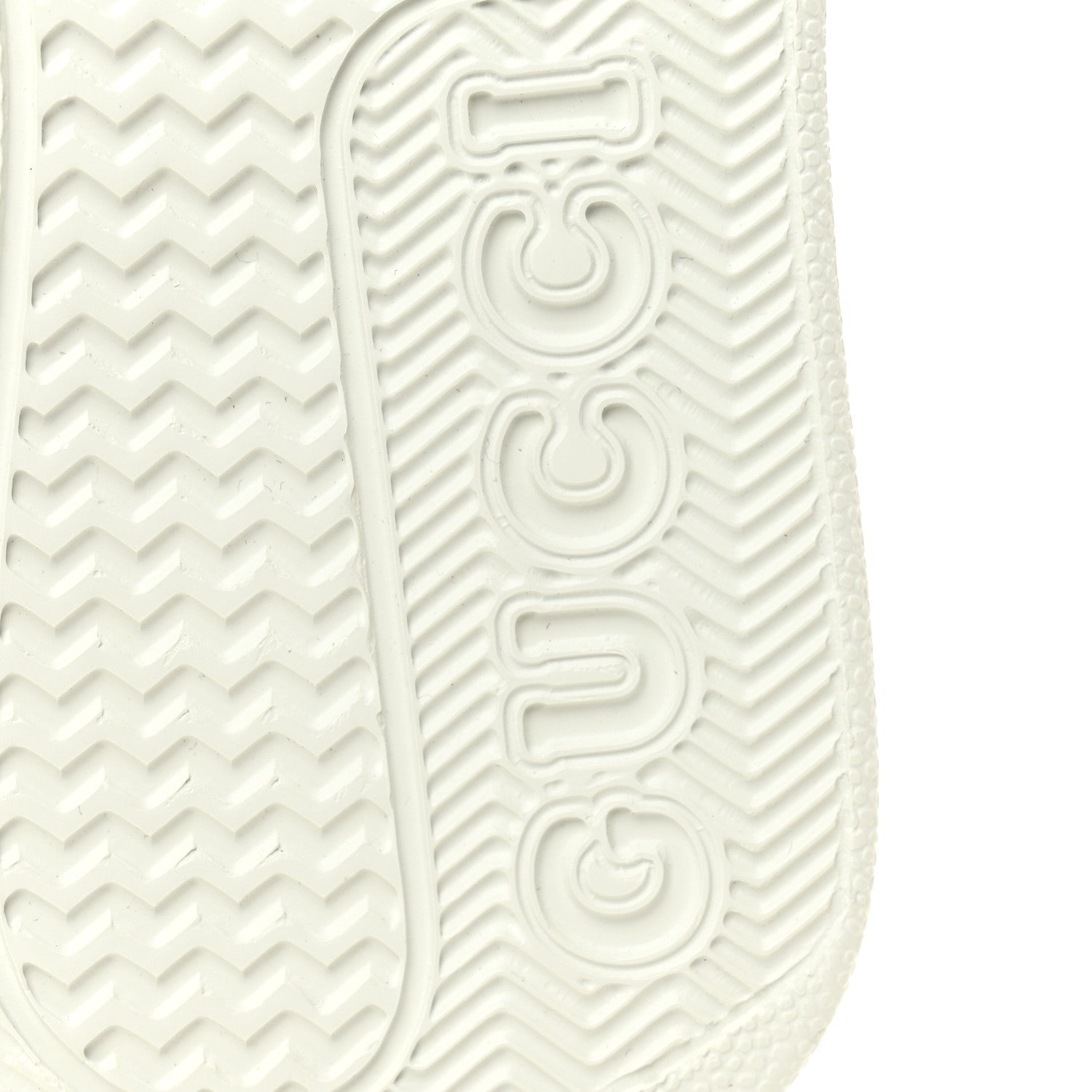 Calfskin GG Tennis Embossed Perforated Womens Platform 55mm Sneakers 35.5 Great White
