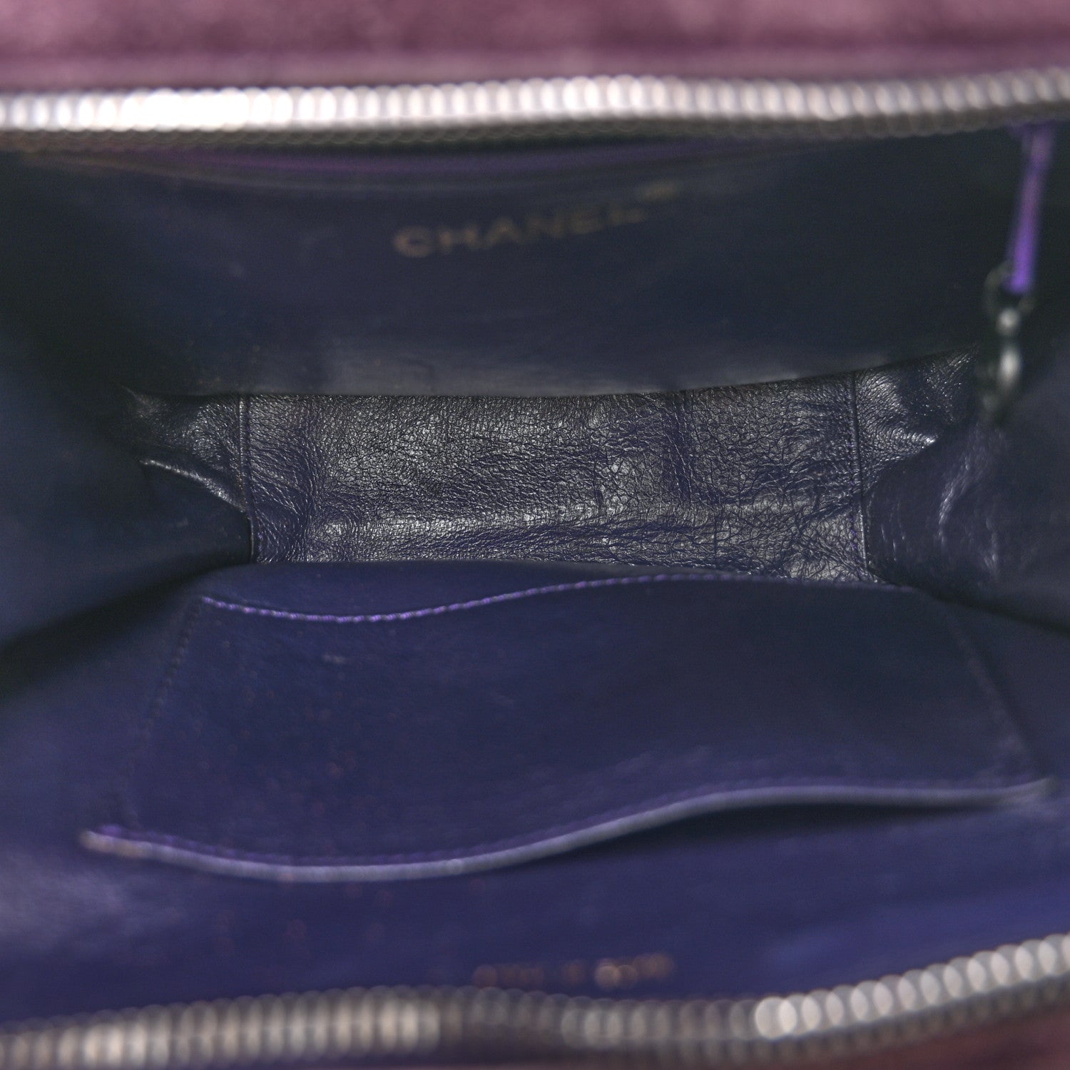 Suede CC Handbag Purple