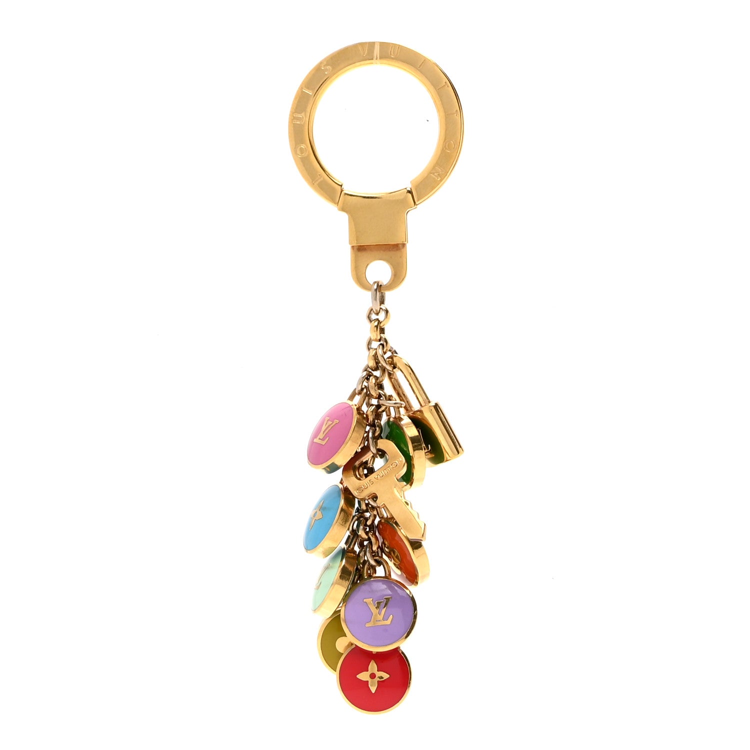 Pastilles Key Ring Holder Multicolor