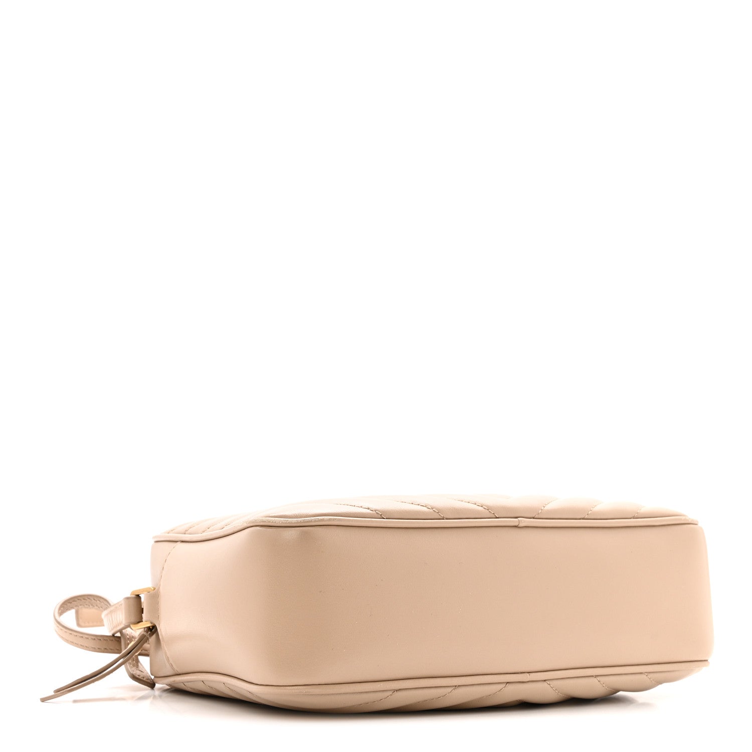 Calfskin Matelasse Monogram Lou Camera Bag Nude Powder