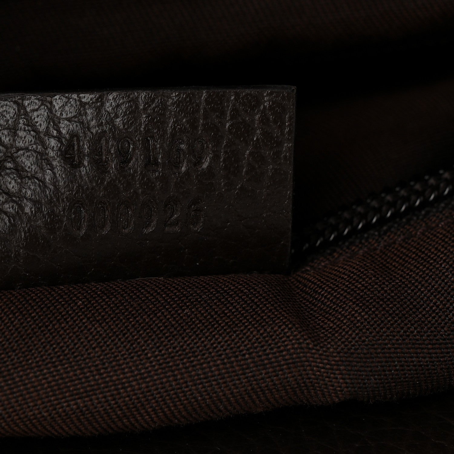 GG Monogram Large Joy Tote Bag Dark Brown