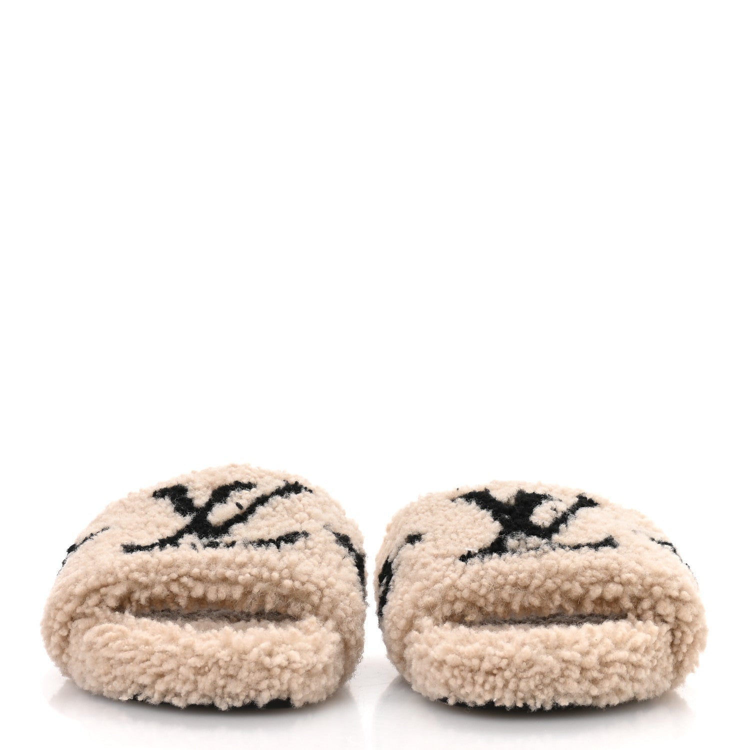 Shearling Bom Dia Flate Mules 39 Beige