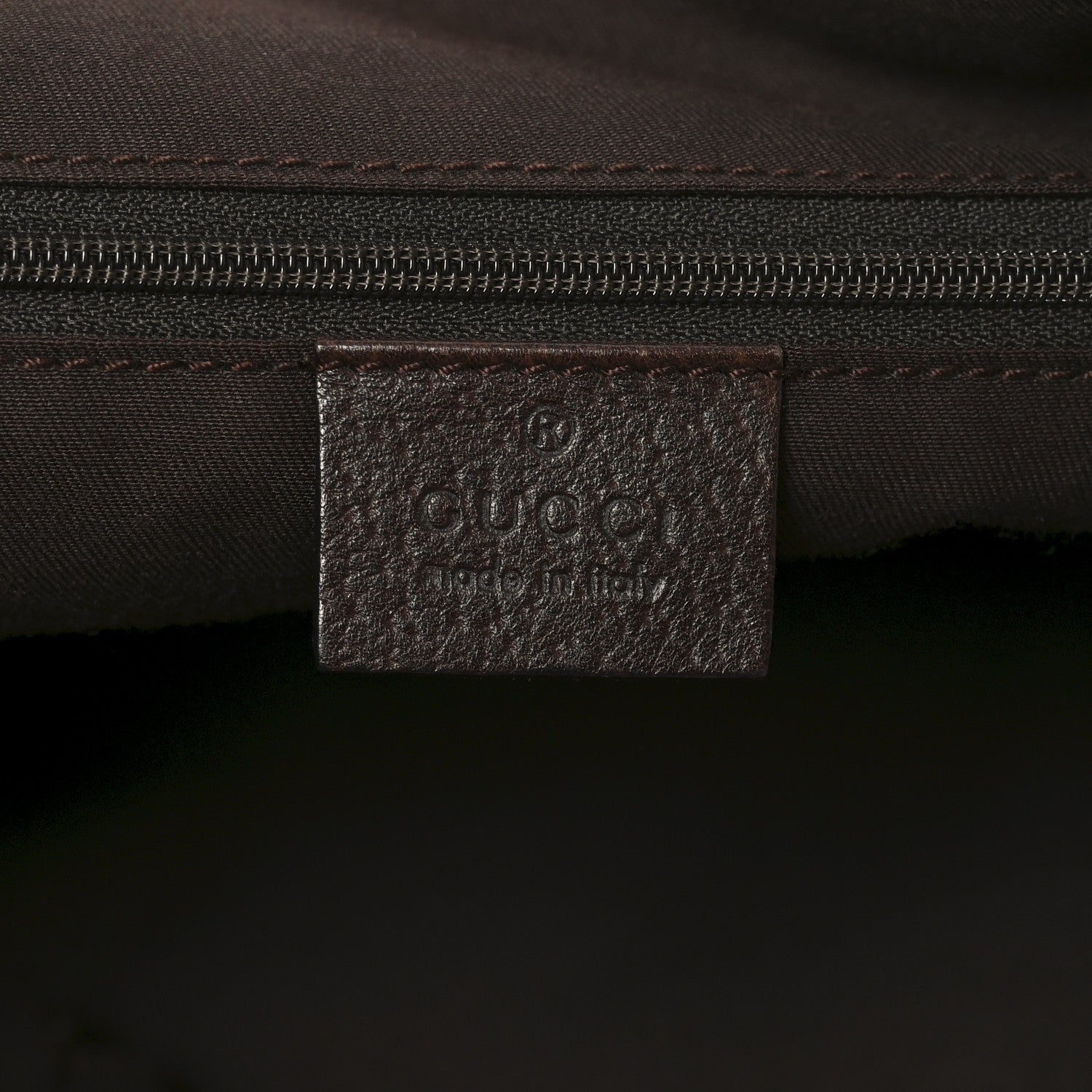 Monogram Small Gold D Ring Tote Brown