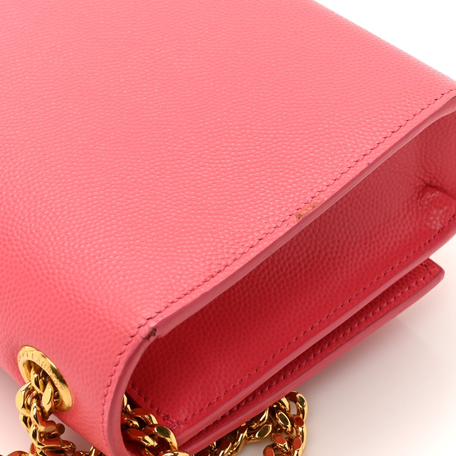 Grain De Poudre Small Monogram Kate Satchel Rose Clair