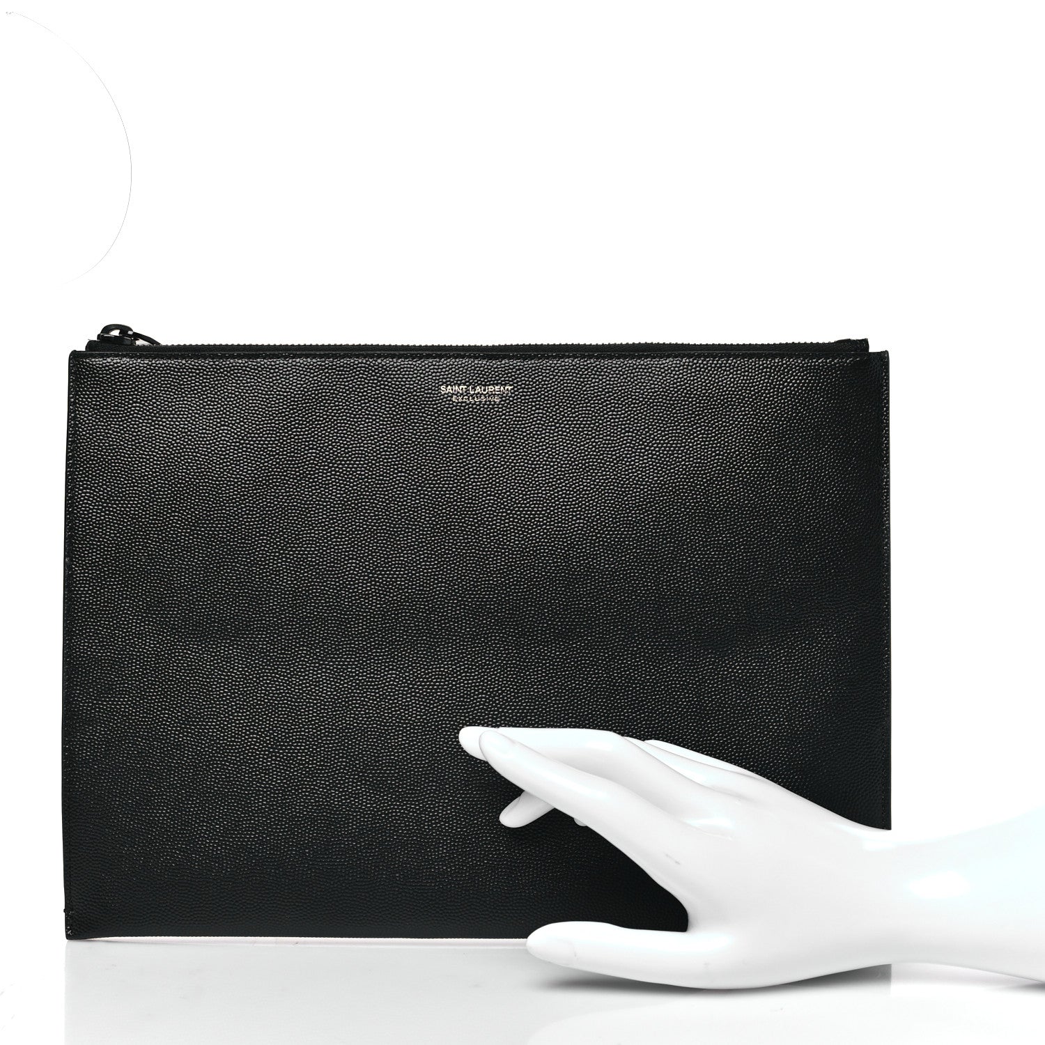 Grain De Poudre Zipped Tablet Holder Black