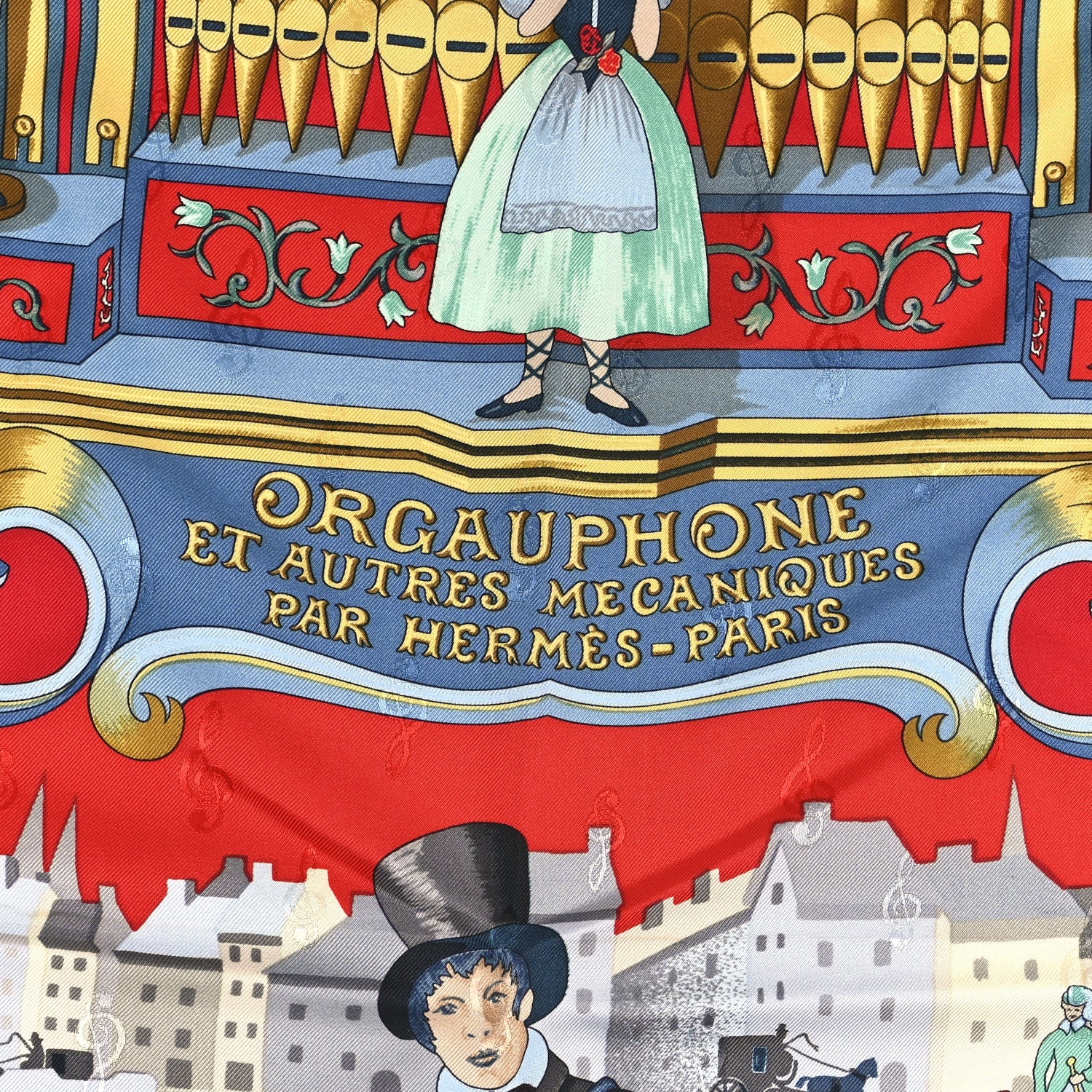 Silk Orgauphone Et Autres Mecaniques Scarf 90