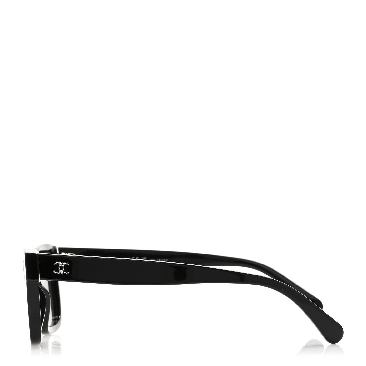 Acetate Square Sunglasses 5417 Black