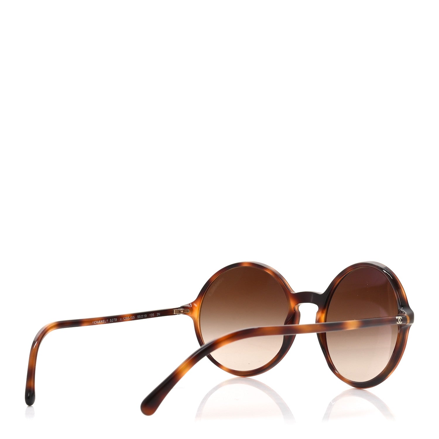 Acetate Round Sunglasses 5279 Tortoise