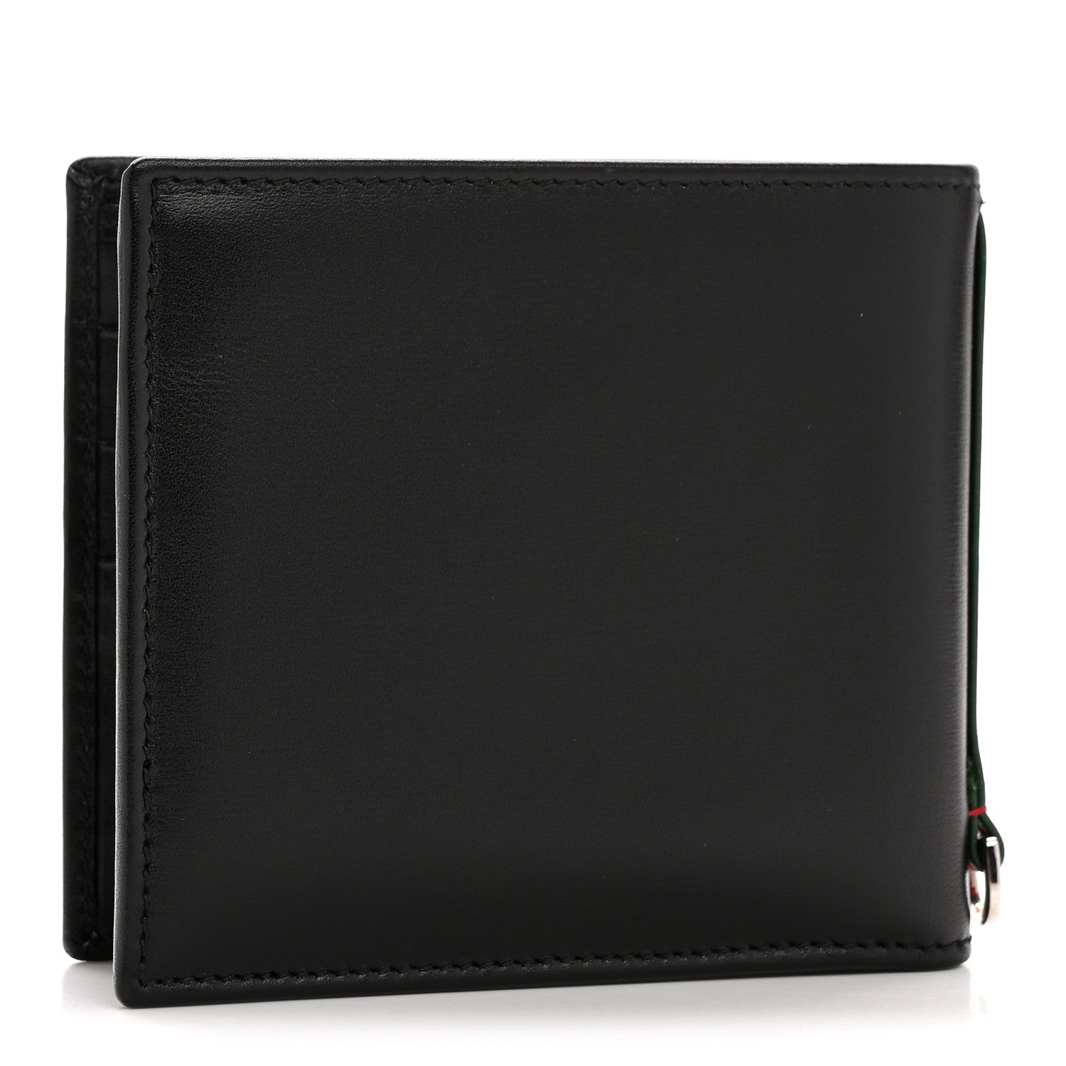 Calfskin Abbey Men's Wallet Black