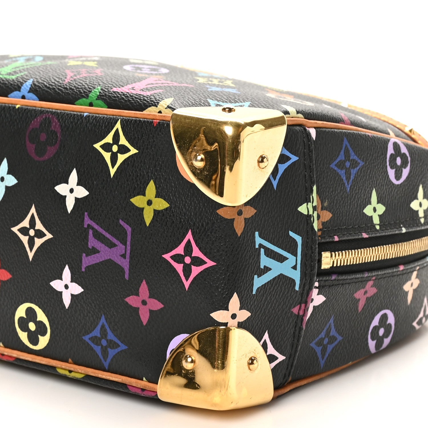 Monogram Multicolor Trouville Black