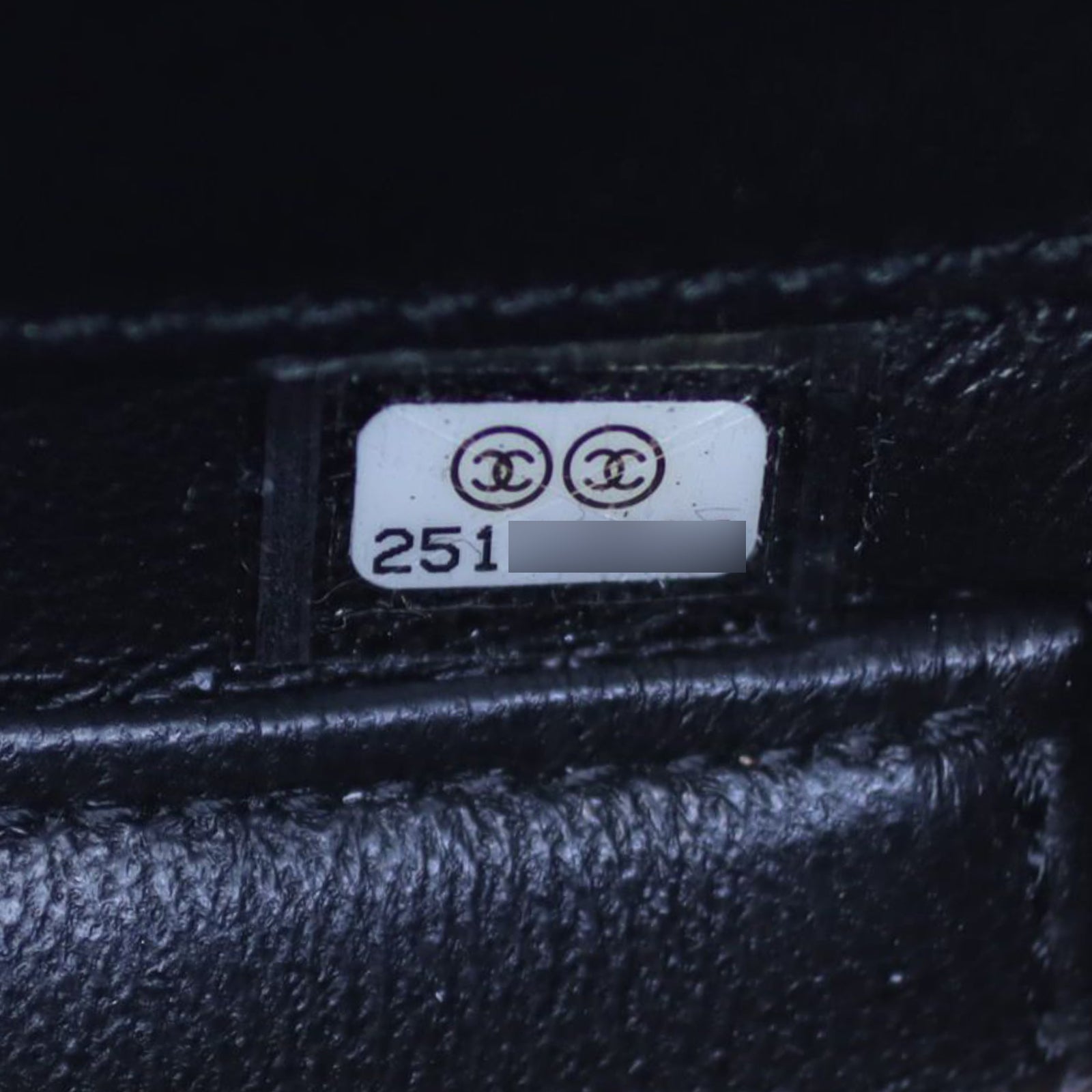 Chanel CC Filigree Vanity Case Large