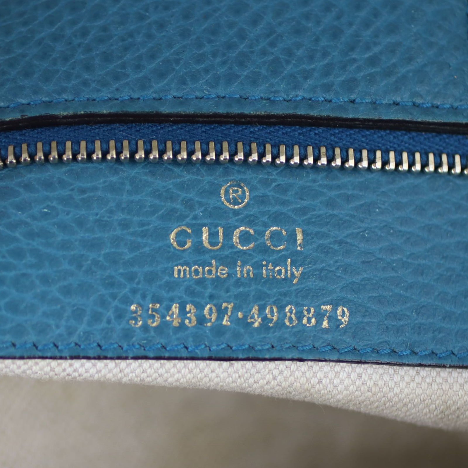 Gucci Swing Leather Tote Medium