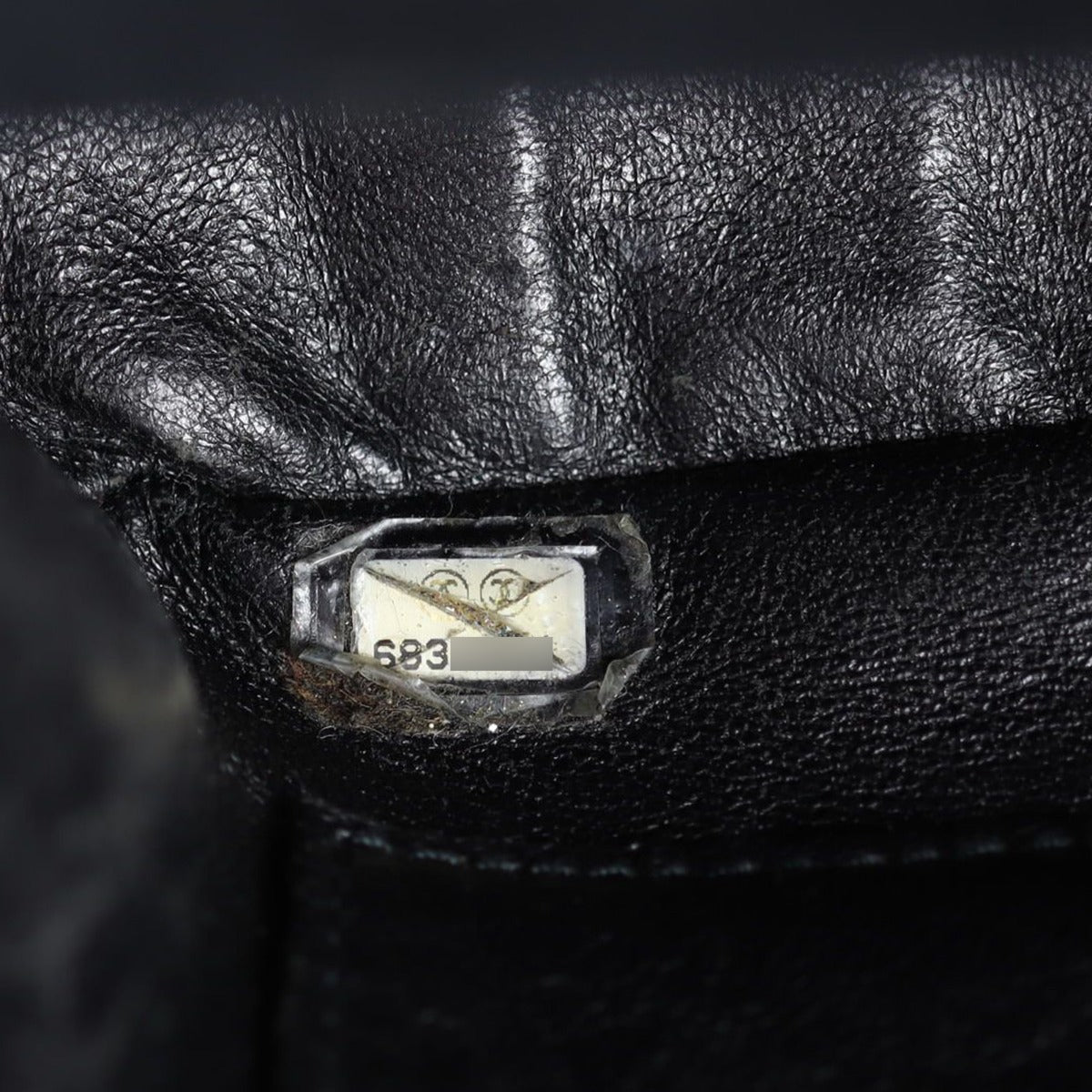 Chanel CC Knit Chocolate Bar Chain Shoulder Bag