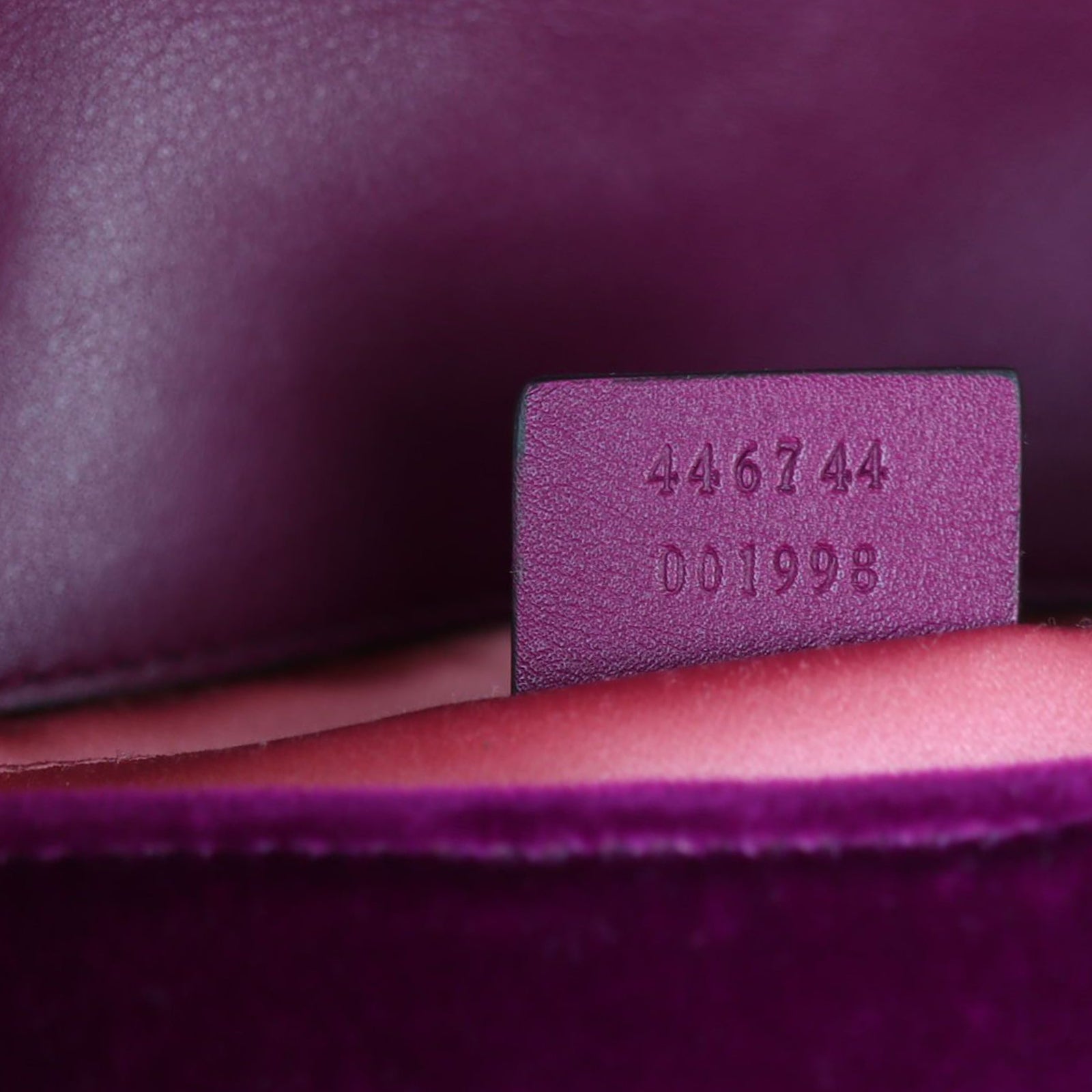 Gucci GG Marmont Velvet Mini Shoulder Bag