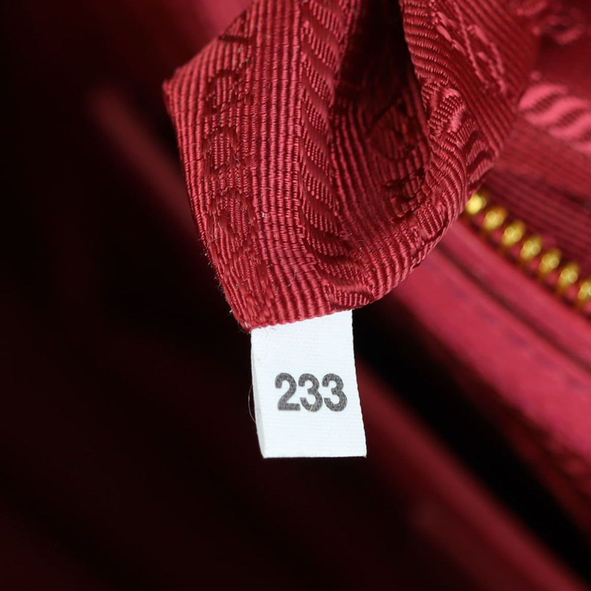 Prada Vitello Daino Bowler