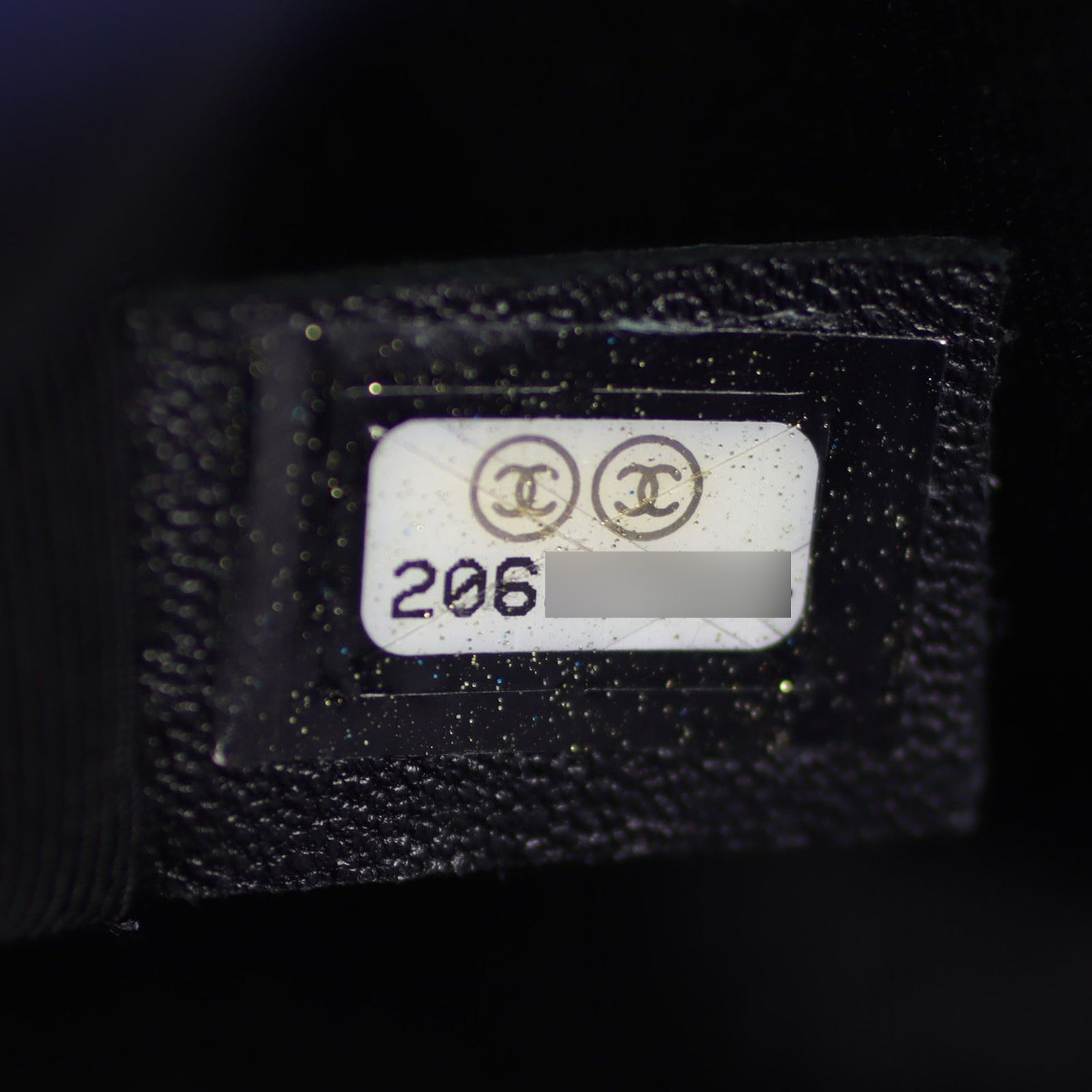 Chanel Boy Old Medium | Blue 20 Series