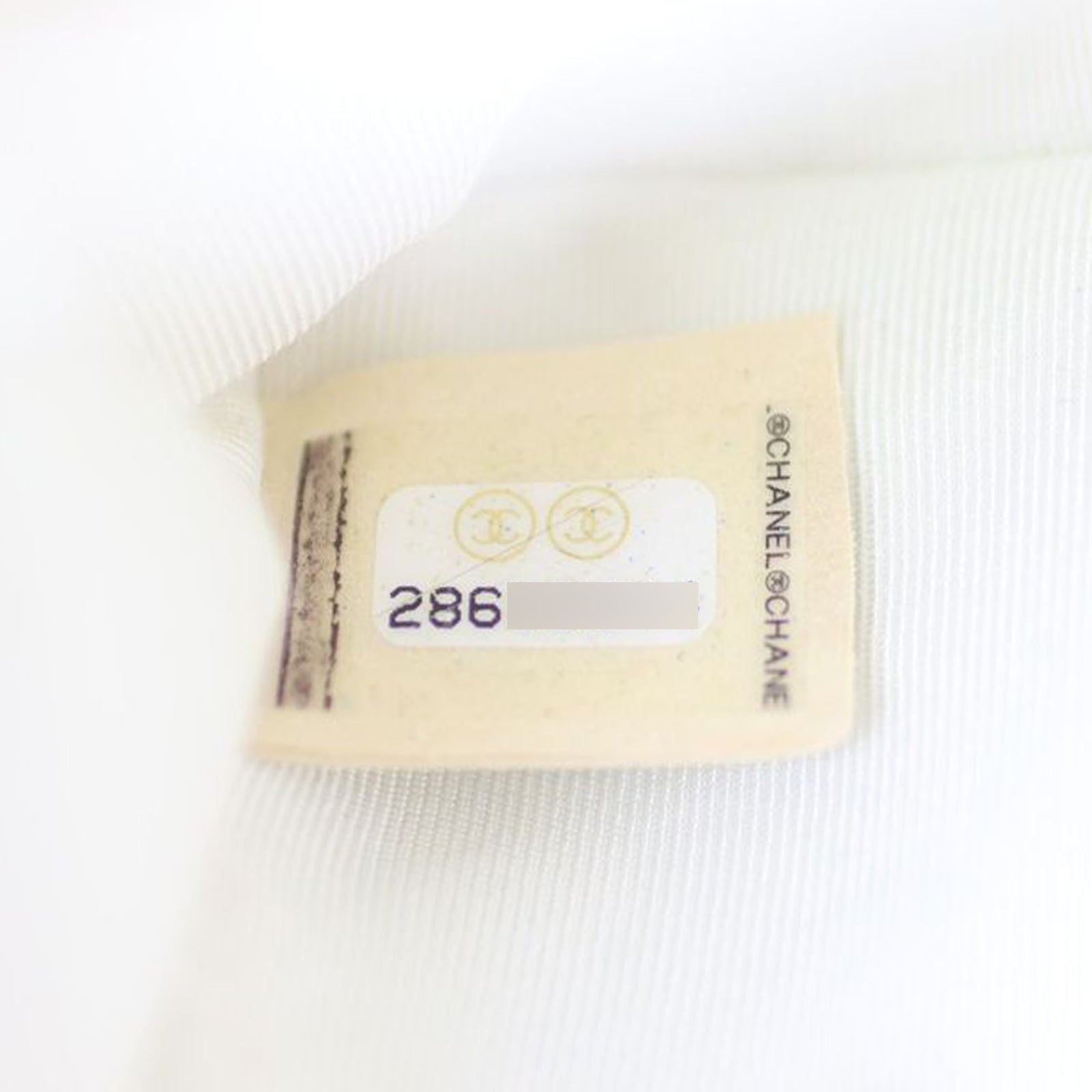 Chanel Boy Old Medium | White
