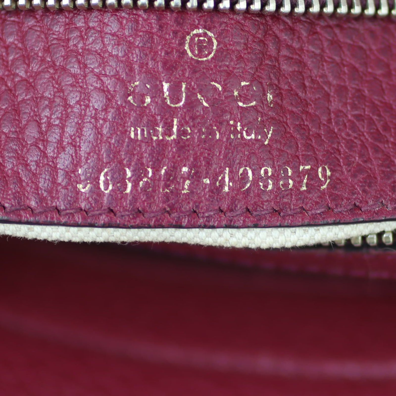 Gucci Swing Mini Leather Tote