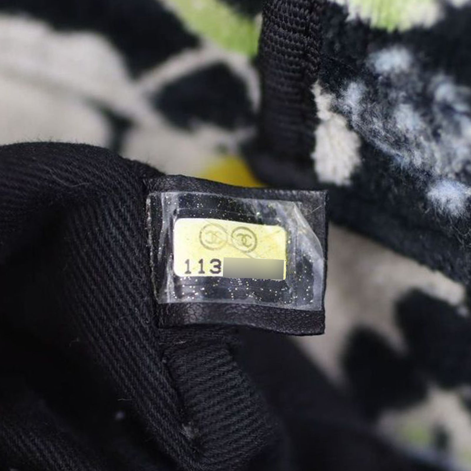 Chanel Terry Baby Animals Diaper Bag